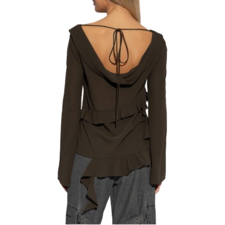 Acne Studios Acne Studios Ruffle Blouse Size 36 Size XS / US 0-2 / IT 36-38 - 11 Thumbnail