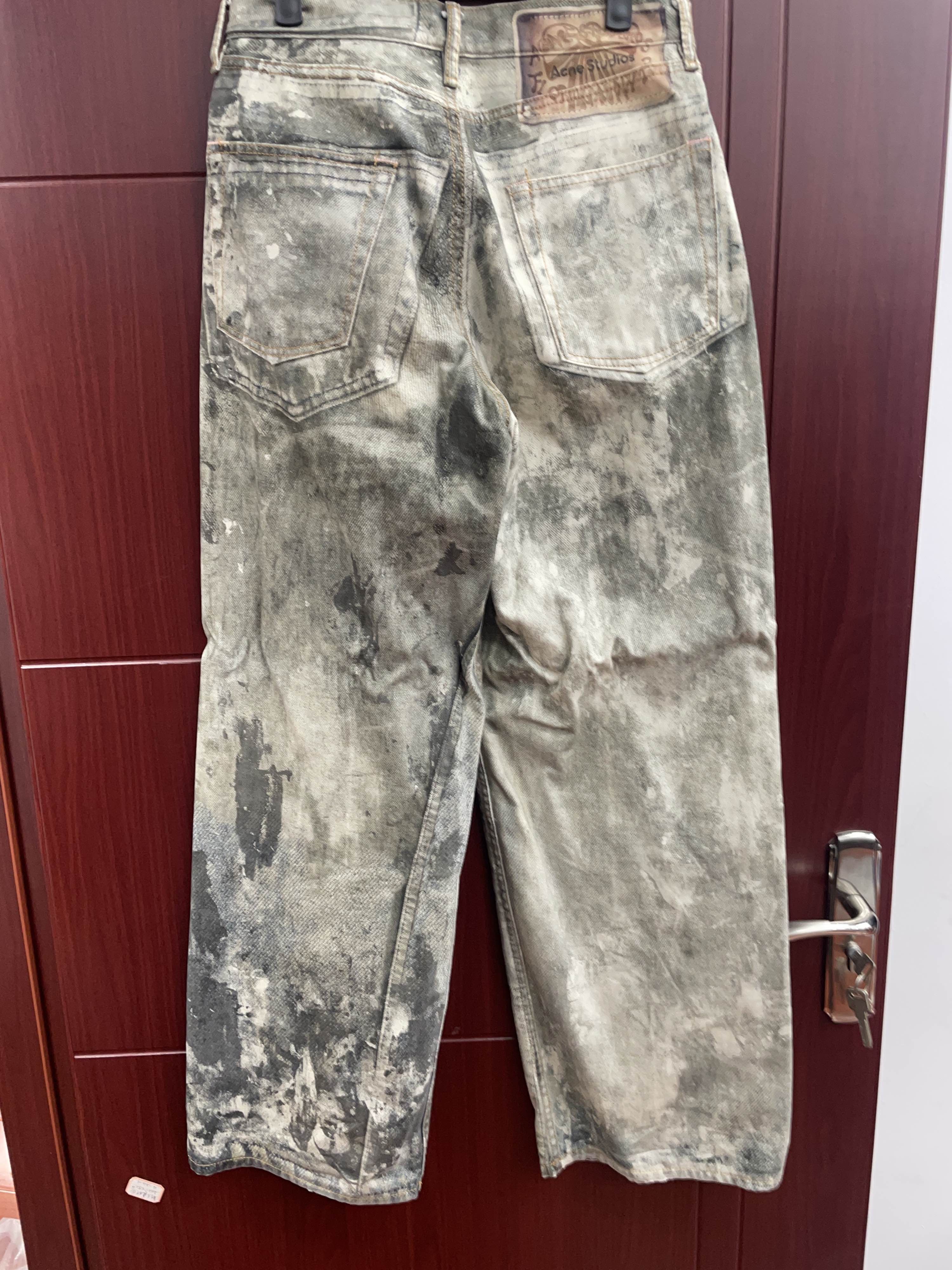 Acne Studios Acne Studios Painted Effect Denim Jeans Size 28 Size US 28 / EU 44 - 2 Thumbnail