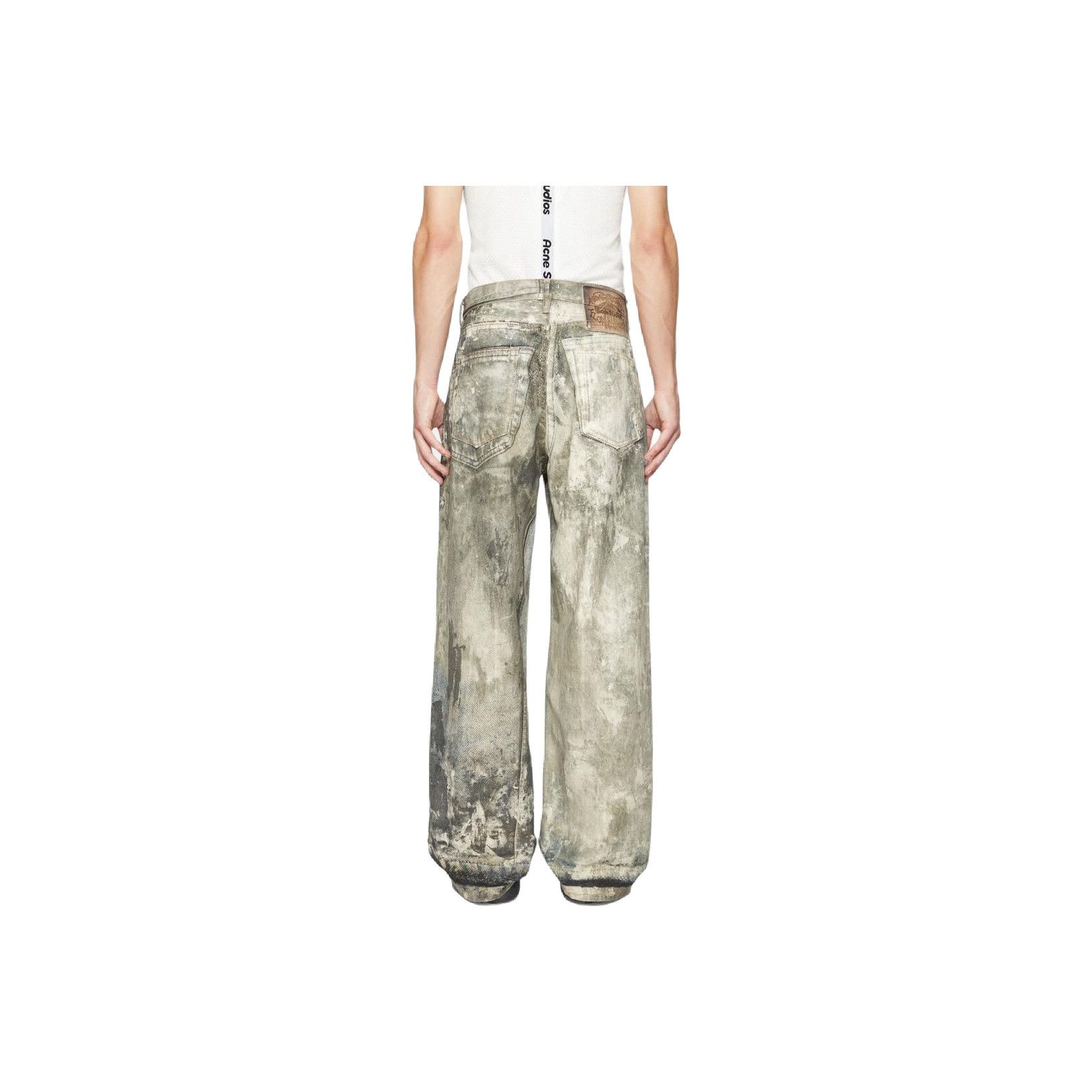 Acne Studios Acne Studios Painted Effect Denim Jeans Size 28 Size US 28 / EU 44 - 8 Thumbnail