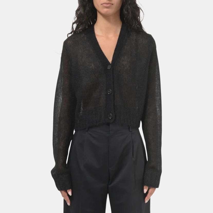 Acne Studios Acne Studios Mohair Wool V-Neck Cardigan Size S Size S / US 4 / IT 40 - 5 Thumbnail