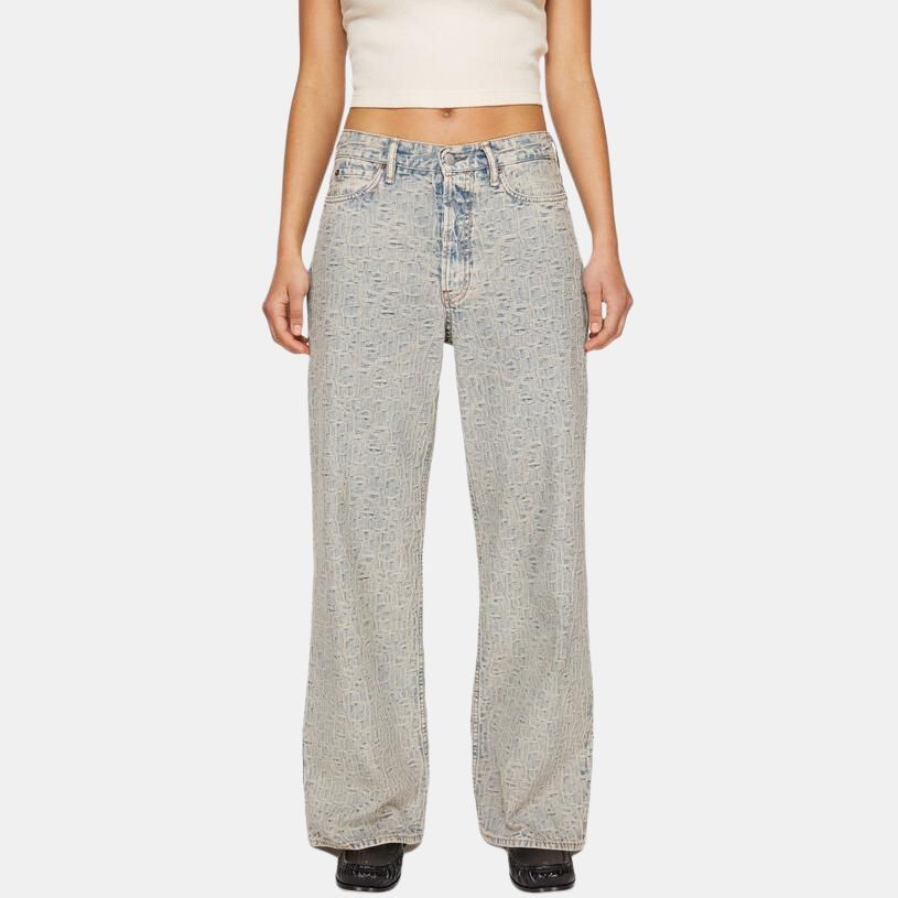 Acne Studios Acne Studios Monogram Print Jeans Size 36 Size 25" / US 0 / IT 36 - 6 Thumbnail
