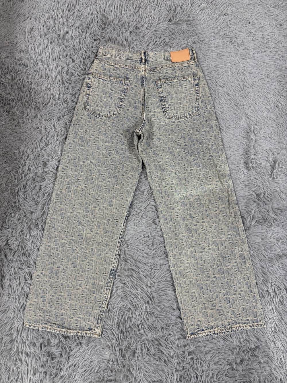 Acne Studios Acne Studios Monogram Print Jeans Size 36 Size 25" / US 0 / IT 36 - 2 Thumbnail