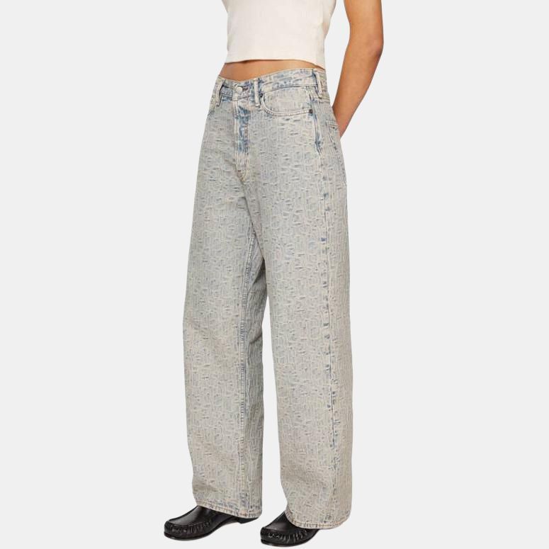 Acne Studios Acne Studios Monogram Print Jeans Size 36 Size 25" / US 0 / IT 36 - 8 Thumbnail