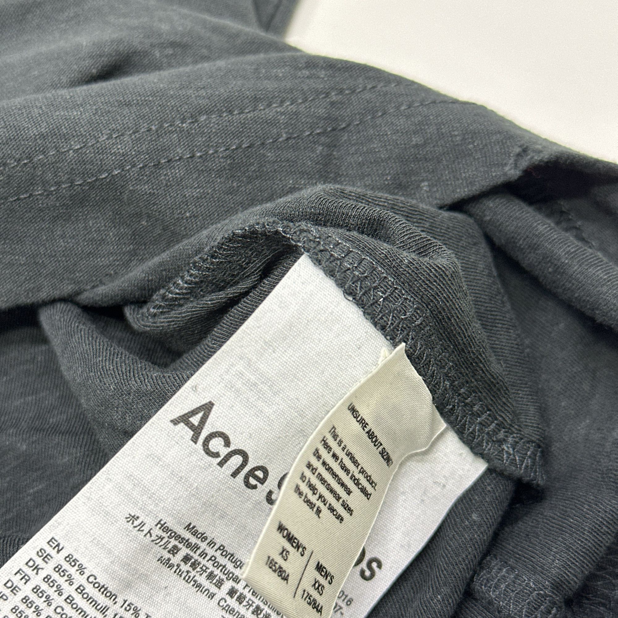 Acne Studios Acne Studios Logo Long Sleeve T-Shirt US XXS Size US XXS / EU 40 - 5 Thumbnail