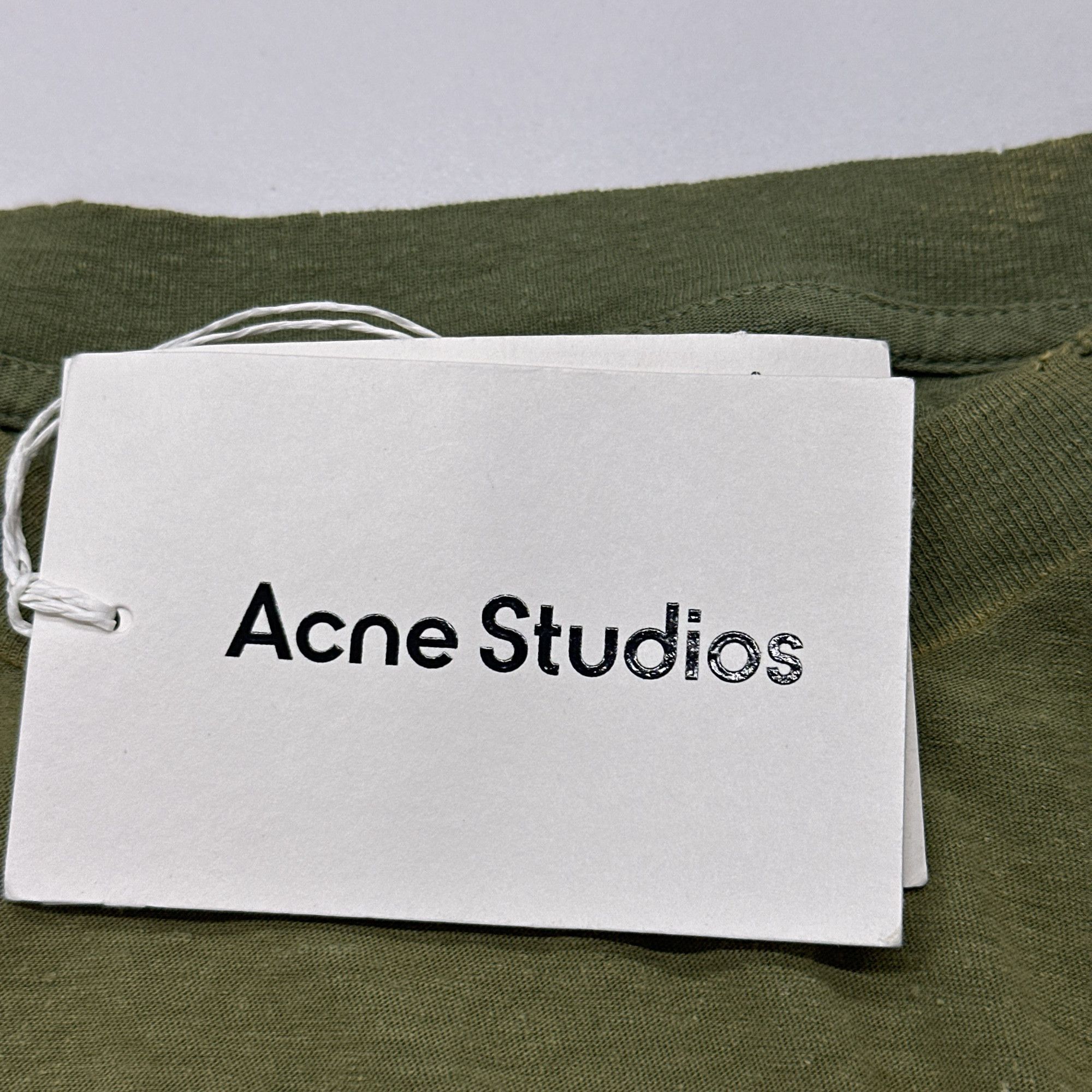 Acne Studios Acne Studios 1996 Logo Long Sleeve T-Shirt Size L Size US L / EU 52-54 / 3 - 6 Thumbnail