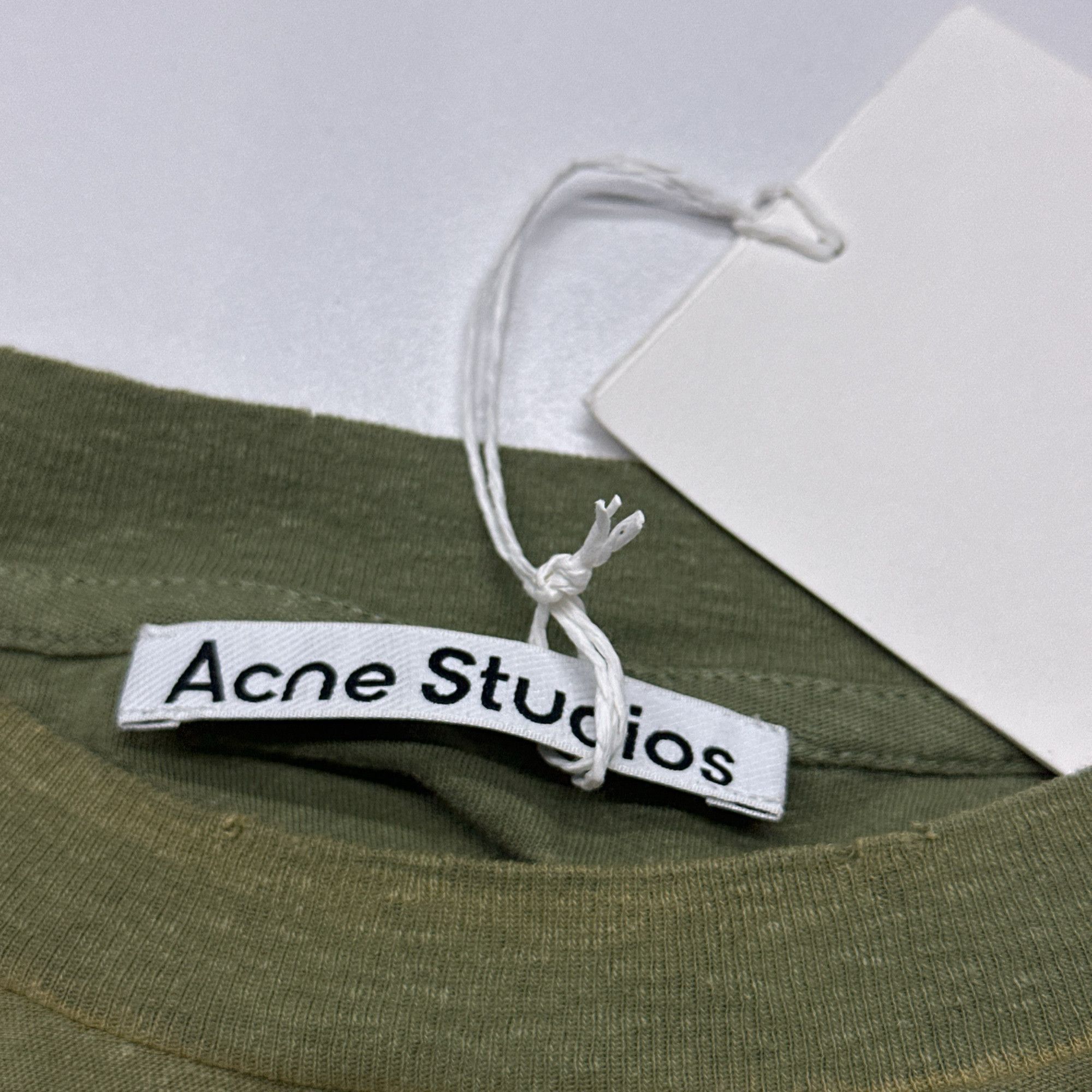 Acne Studios Acne Studios 1996 Logo Long Sleeve T-Shirt Size L Size US L / EU 52-54 / 3 - 5 Thumbnail