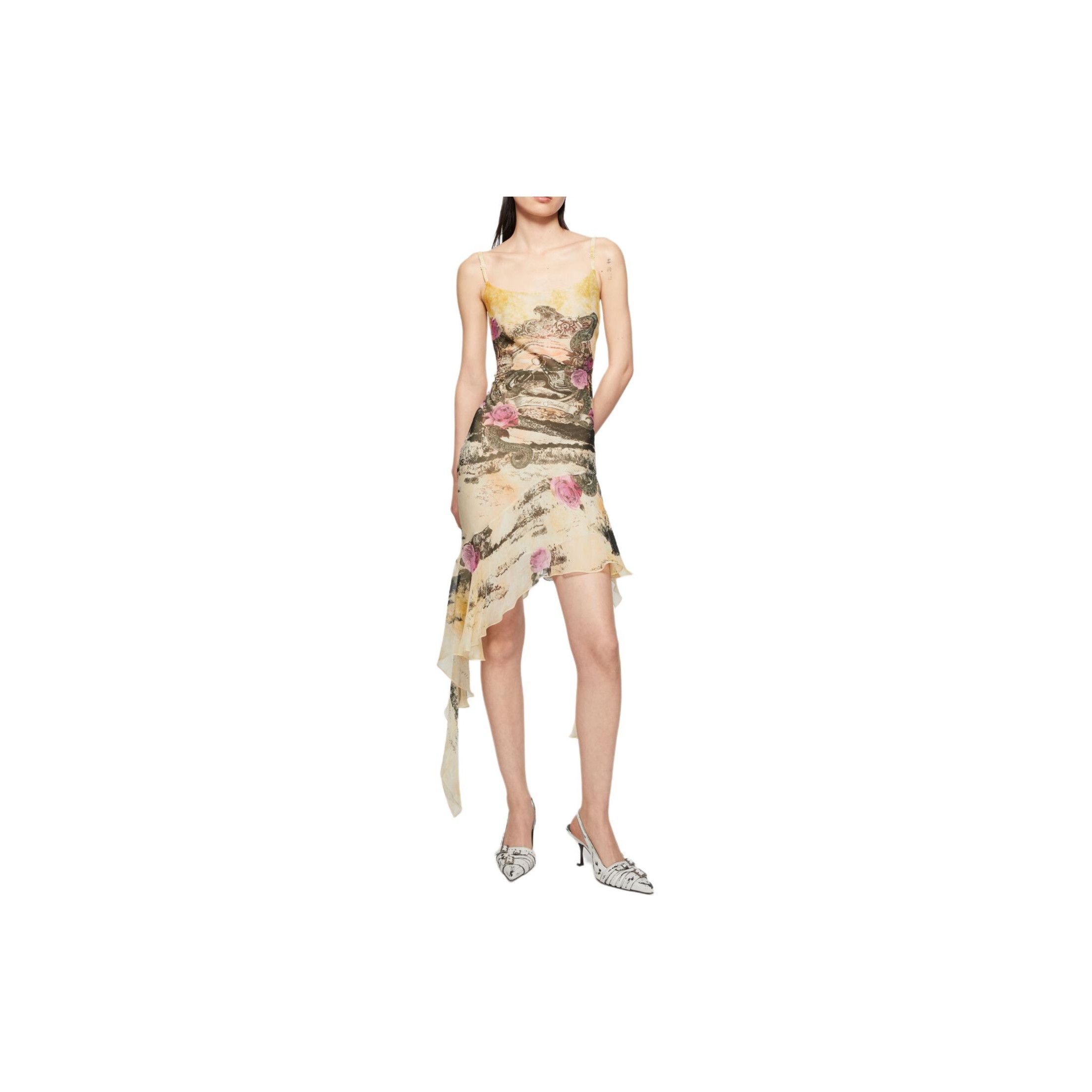 Acne Studios Acne Studios Floral Print Midi Dress Size 40 Size S / US 4 / IT 40 - 8 Thumbnail