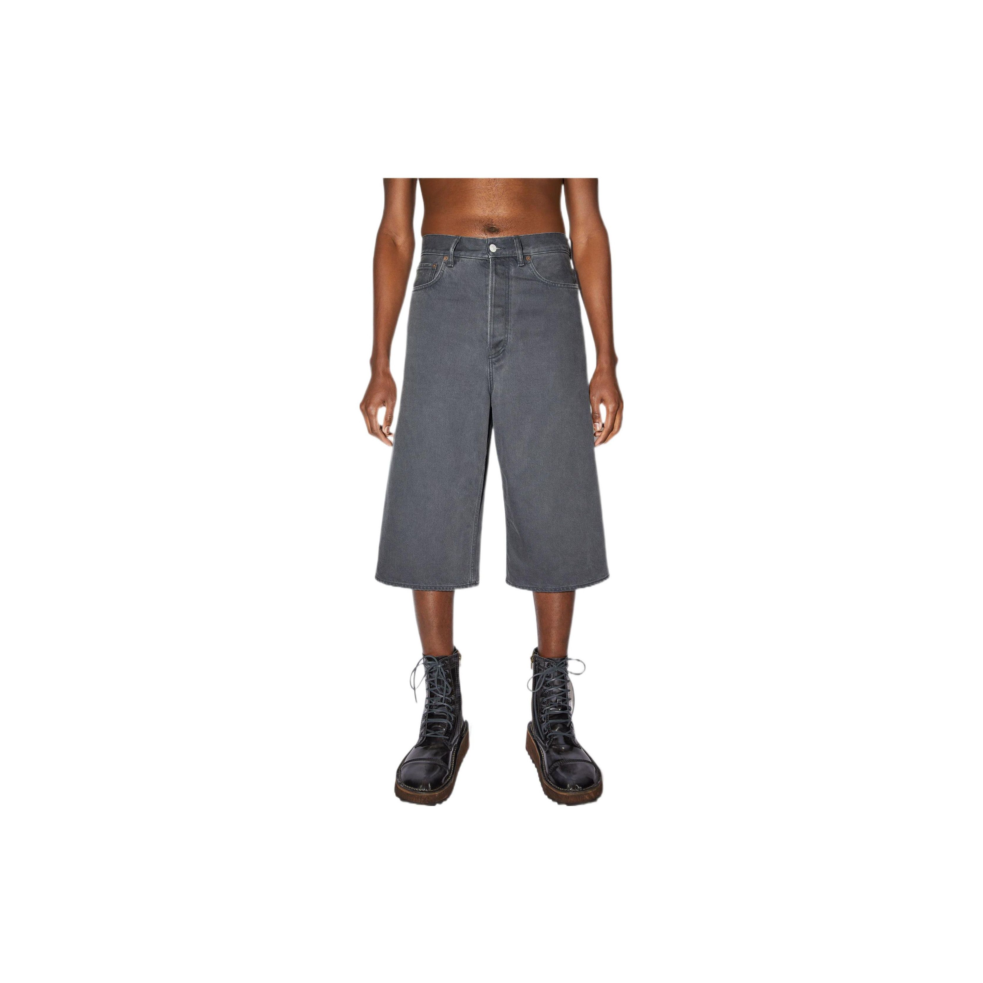 Acne Studios Acne Studios Faded Black Grus Shorts Size 32 Size US 32 / EU 48 - 9 Thumbnail