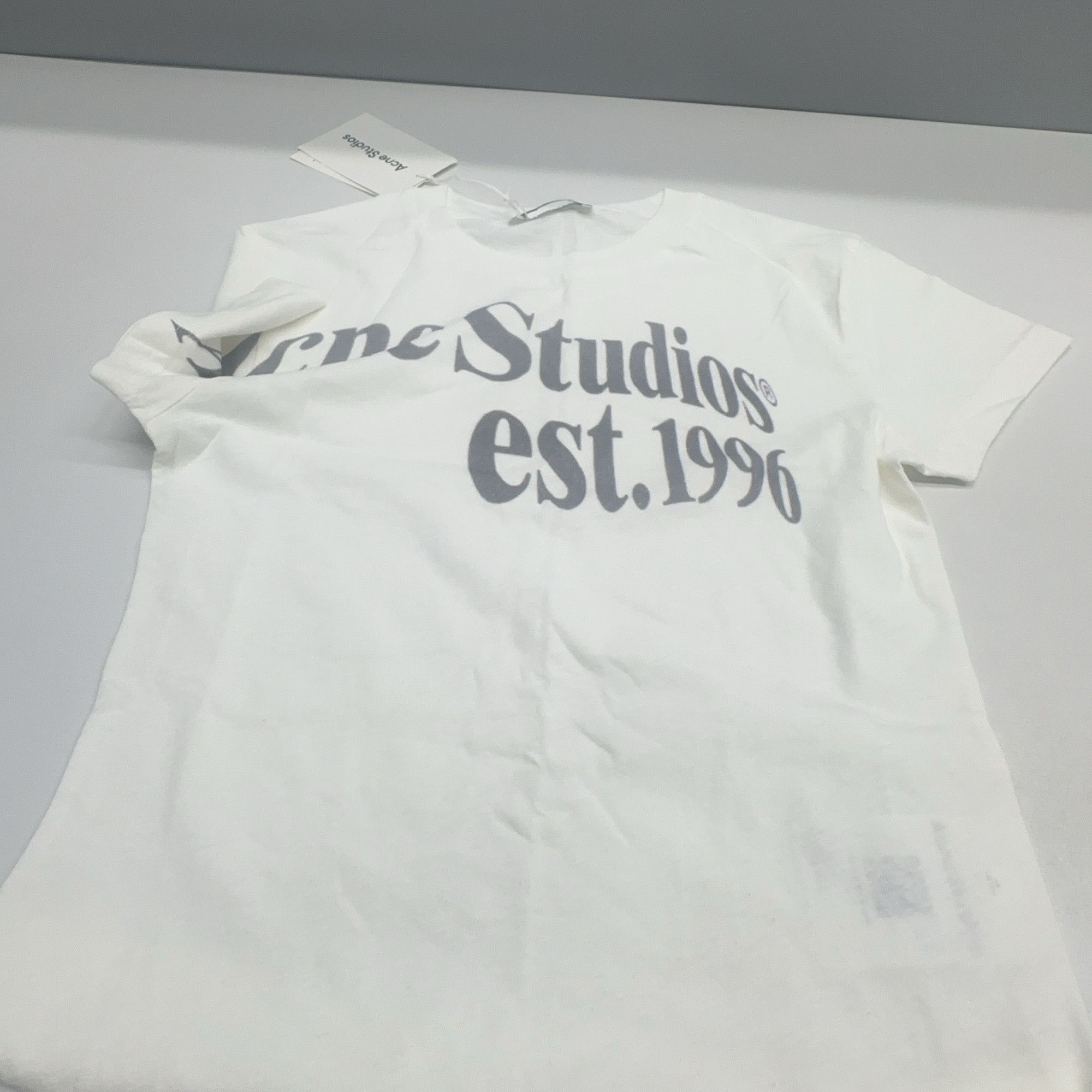 Acne Studios Acne Studios Est. 1996 Logo T-Shirt XS Size XS / US 0-2 / IT 36-38 - 13 Thumbnail