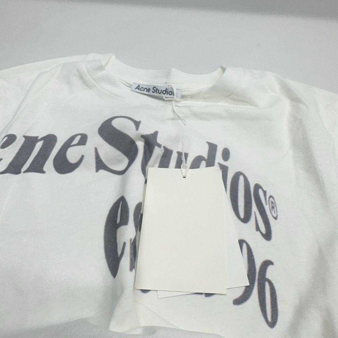 Acne Studios Acne Studios Est. 1996 Logo T-Shirt XS Size XS / US 0-2 / IT 36-38 - 7 Thumbnail