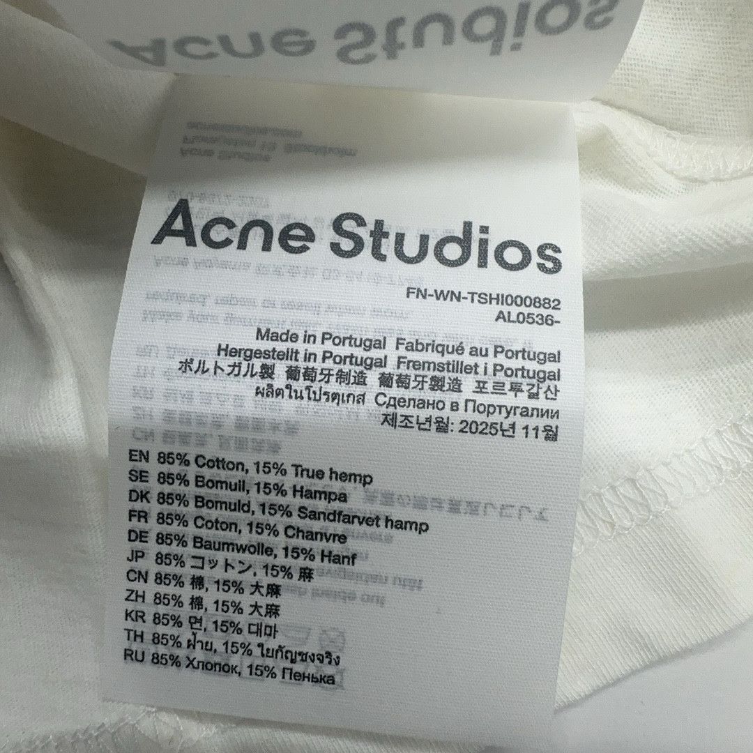 Acne Studios Acne Studios Est. 1996 Logo T-Shirt XS Size XS / US 0-2 / IT 36-38 - 6 Thumbnail