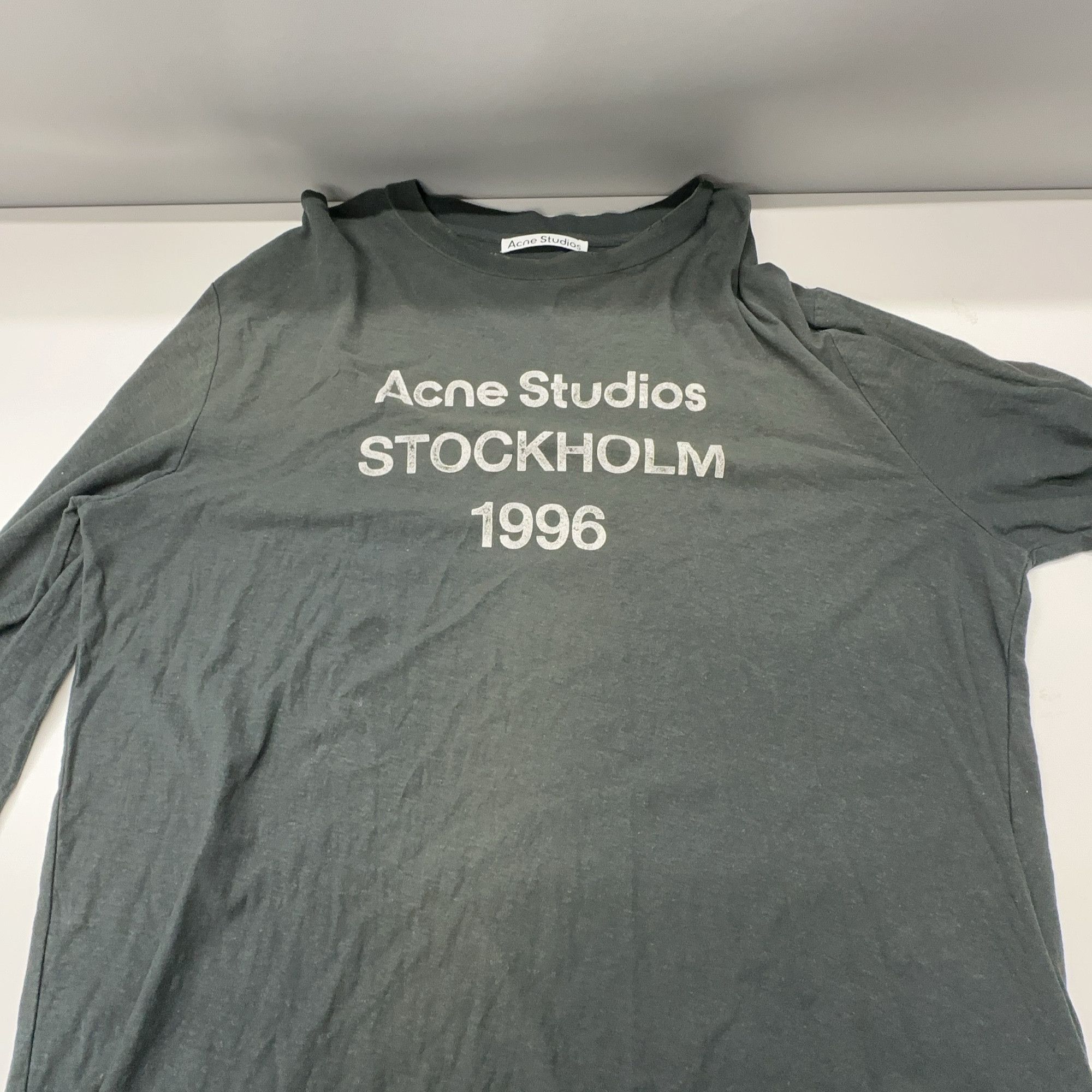 Acne Studios Acne Studios Stockholm 1996 Long Sleeve T-Shirt Size M Size US M / EU 48-50 / 2 - 12 Thumbnail