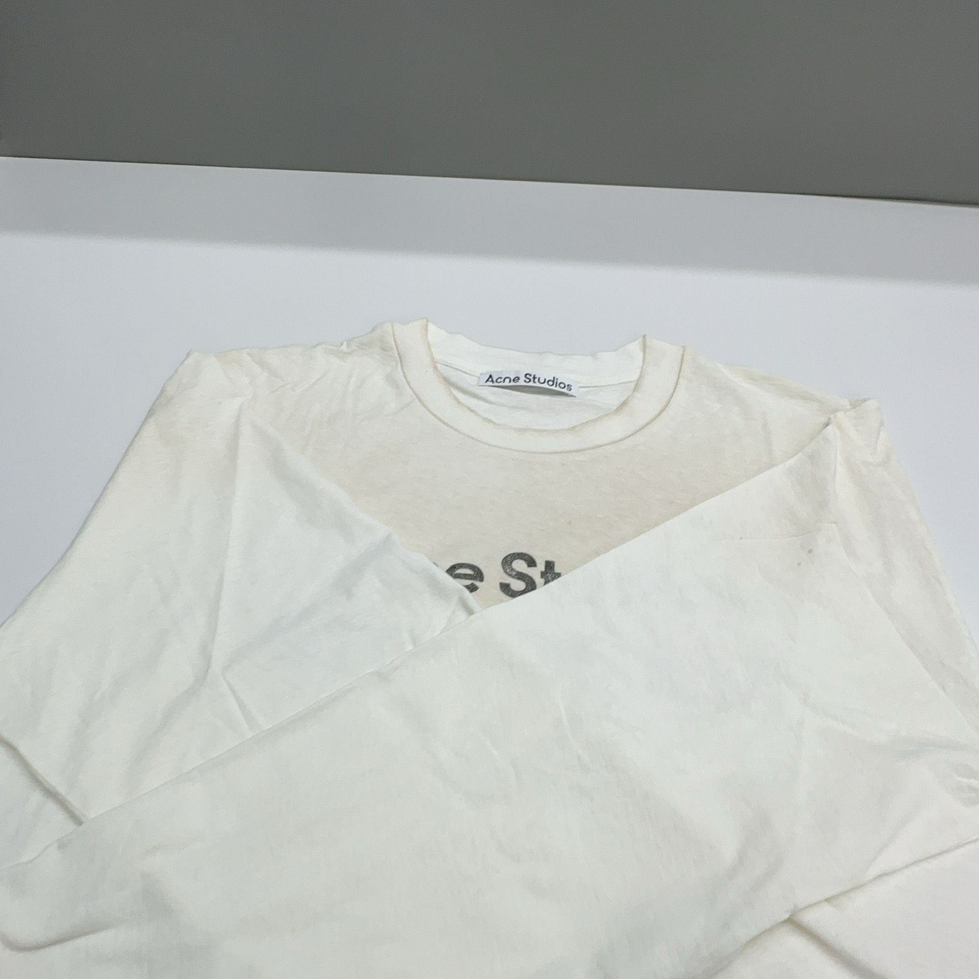 Acne Studios Acne Studios Stockholm 1996 Logo Long Sleeve T-Shirt Size S Size US S / EU 44-46 / 1 - 7 Thumbnail