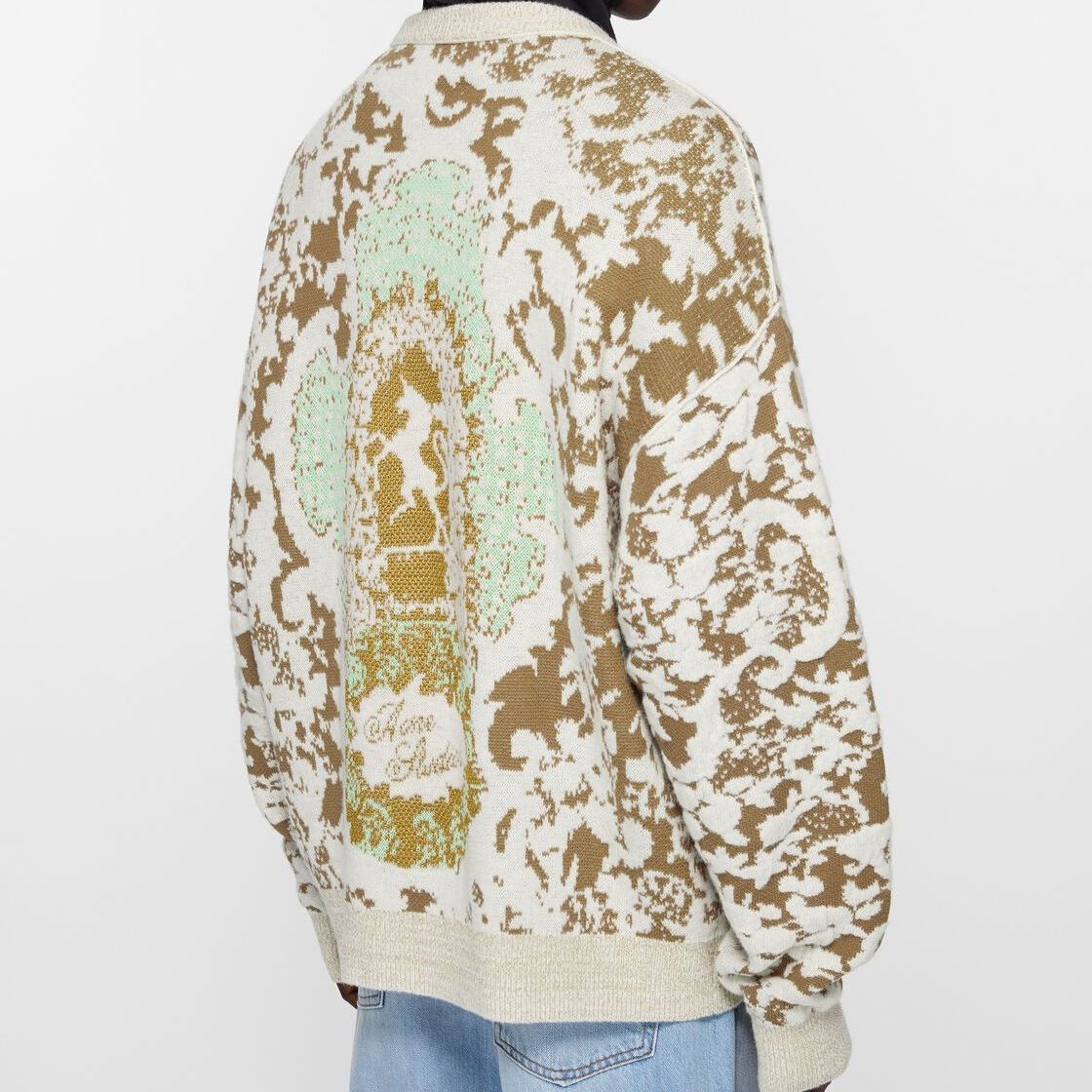 Acne Studios Acne Studios Jacquard Crewneck Sweater Size S Size US S / EU 44-46 / 1 - 9 Thumbnail