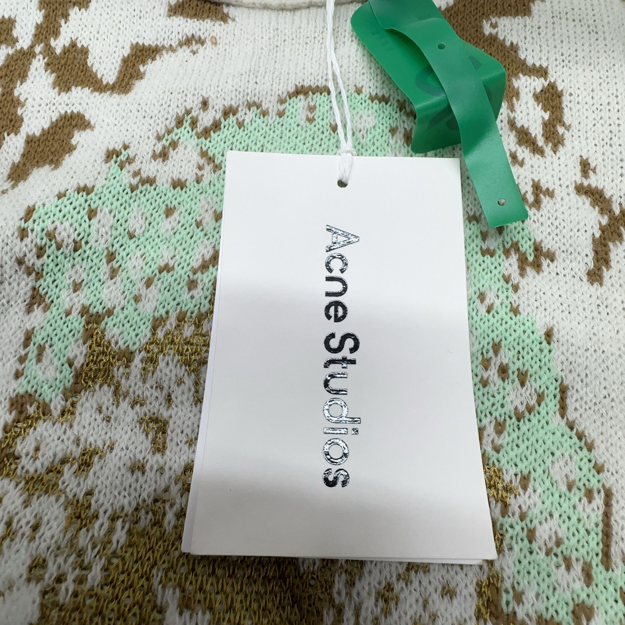 Acne Studios Acne Studios Jacquard Crewneck Sweater Size S Size US S / EU 44-46 / 1 - 3 Thumbnail