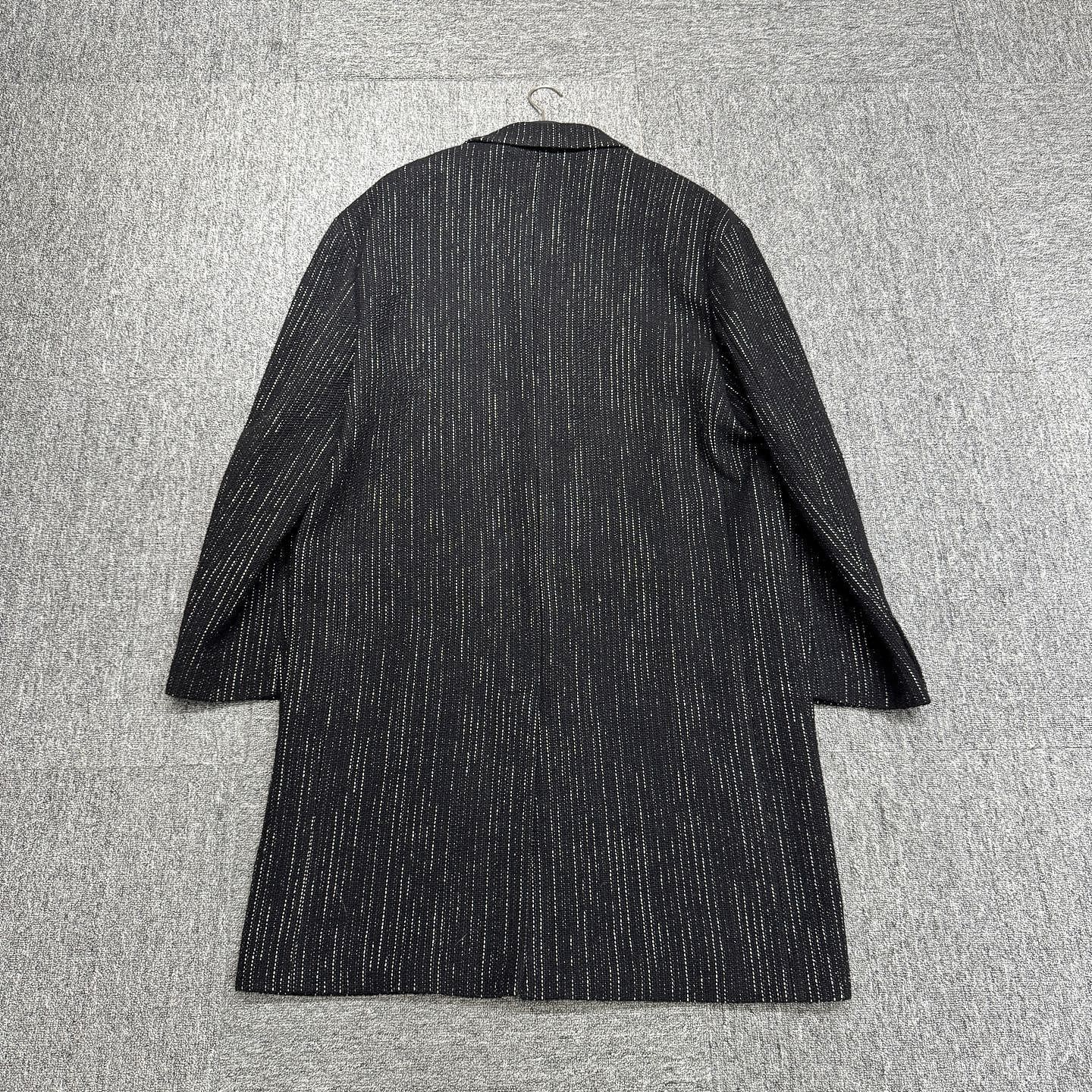 Acne Studios Acne Studios Pinstripe Wool Blend Coat Size M Size US M / EU 48-50 / 2 - 2 Thumbnail