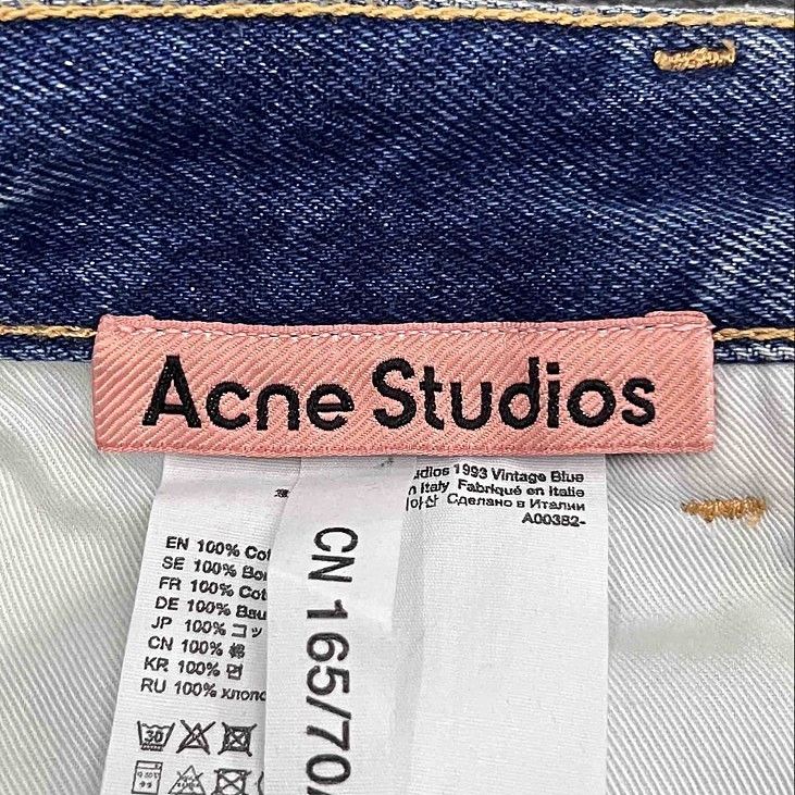 Acne Studios Acne Studios Vintage Blue Jeans Size 28 Size 28" / US 6 / IT 42 - 3 Thumbnail