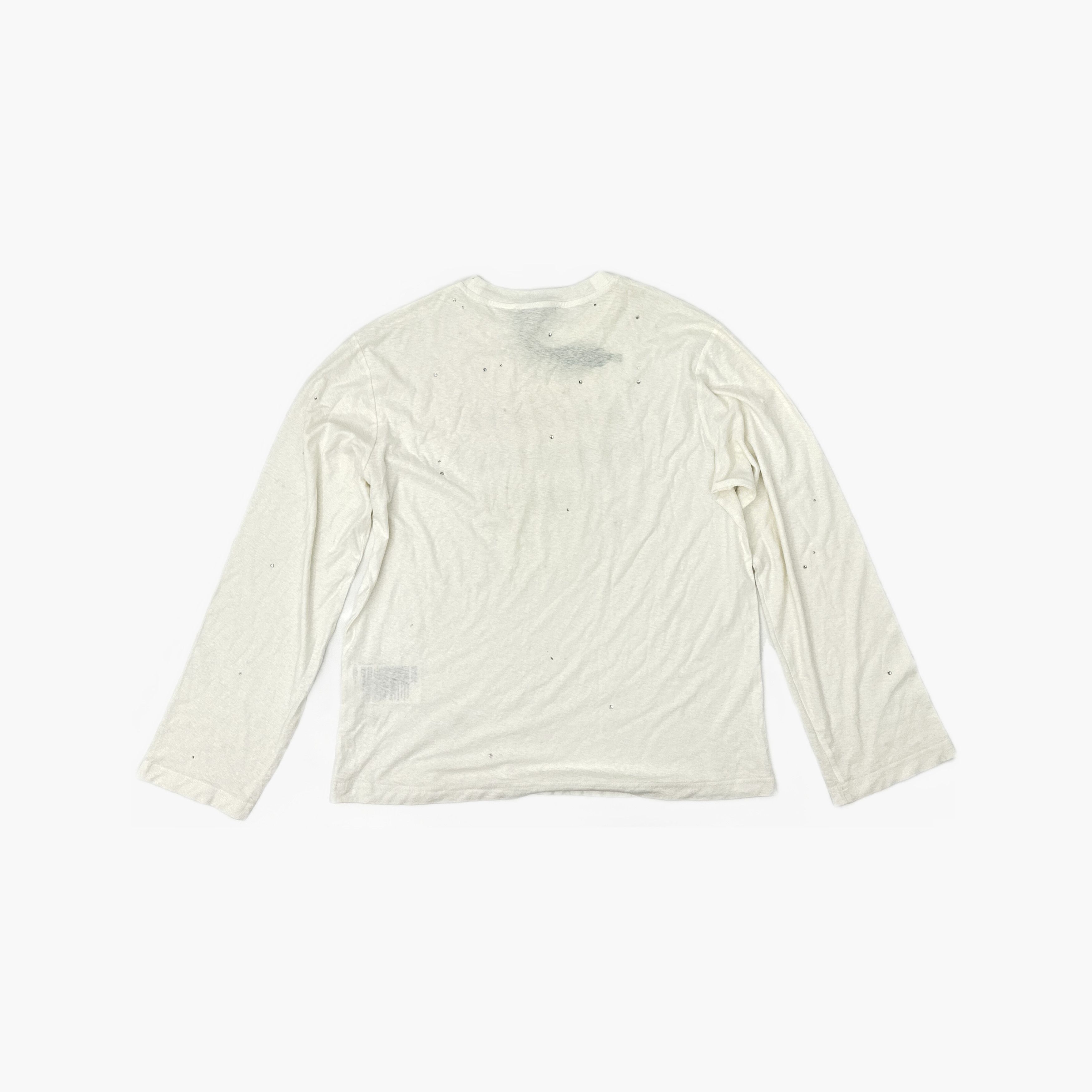 Acne Studios Acne Studios 1996 Rhinestone Long Sleeve T-Shirt Size S Size US S / EU 44-46 / 1 - 2 Thumbnail