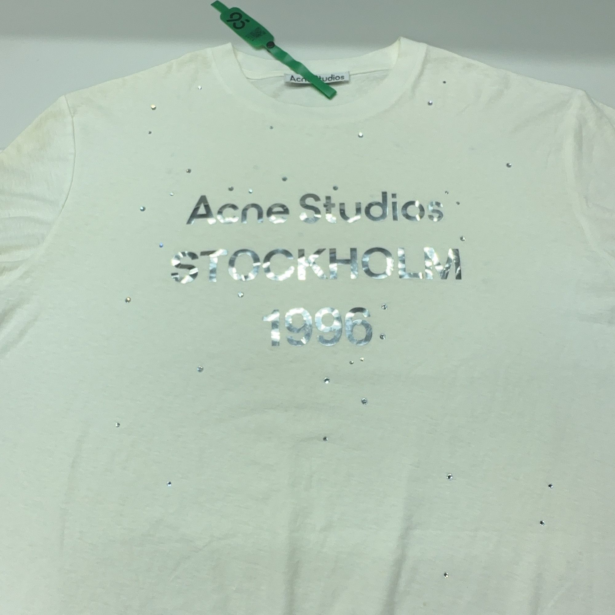 Acne Studios Acne Studios 1996 Rhinestone Long Sleeve T-Shirt Size S Size US S / EU 44-46 / 1 - 14 Thumbnail