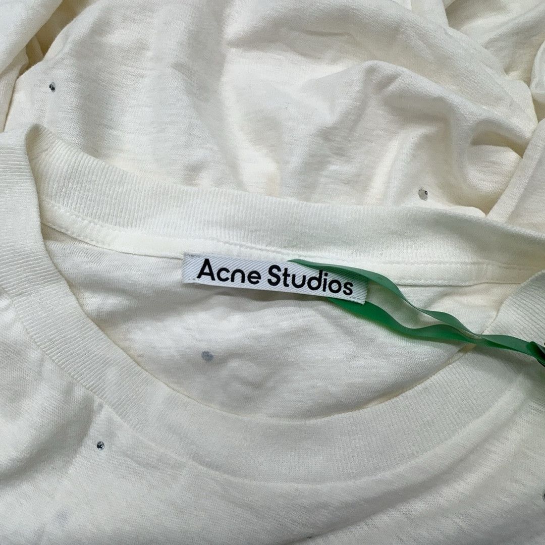 Acne Studios Acne Studios 1996 Rhinestone Long Sleeve T-Shirt Size S Size US S / EU 44-46 / 1 - 3 Thumbnail