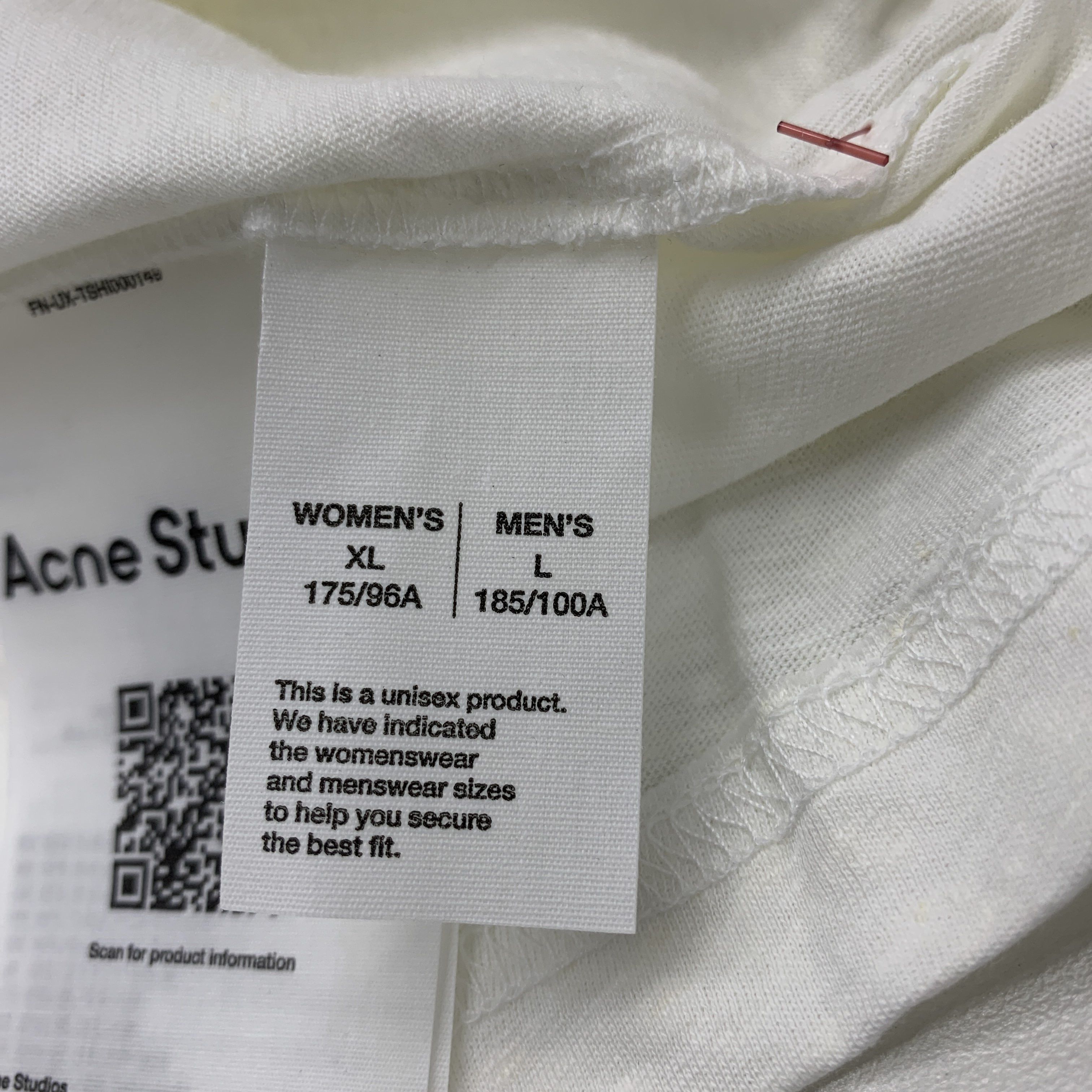 Acne Studios Acne Studios 19.96 Logo T-Shirt Size L Size US L / EU 52-54 / 3 - 4 Thumbnail