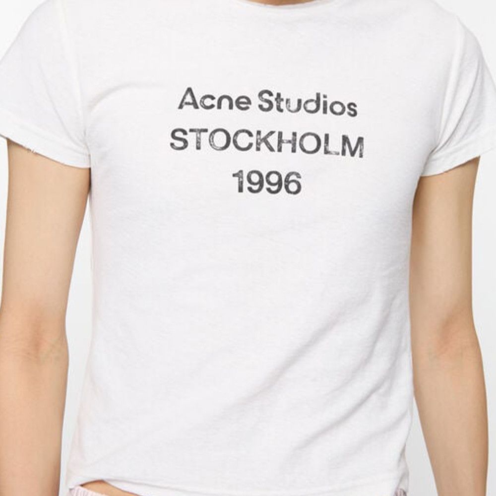 Acne Studios Acne Studios 1996 Logo Print T-Shirt US XXS Size US XXS / EU 40 - 17 Thumbnail