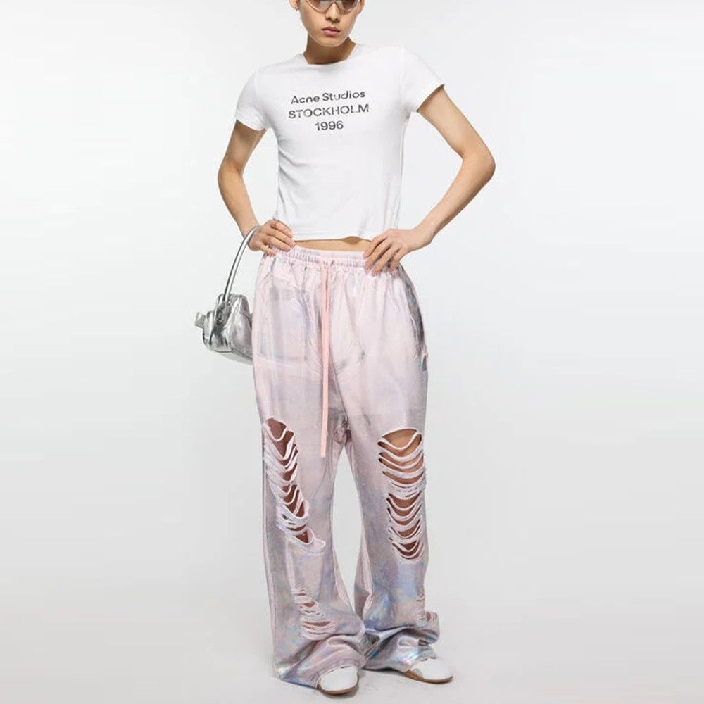 Acne Studios Acne Studios 1996 Logo Print T-Shirt US XXS Size US XXS / EU 40 - 14 Thumbnail