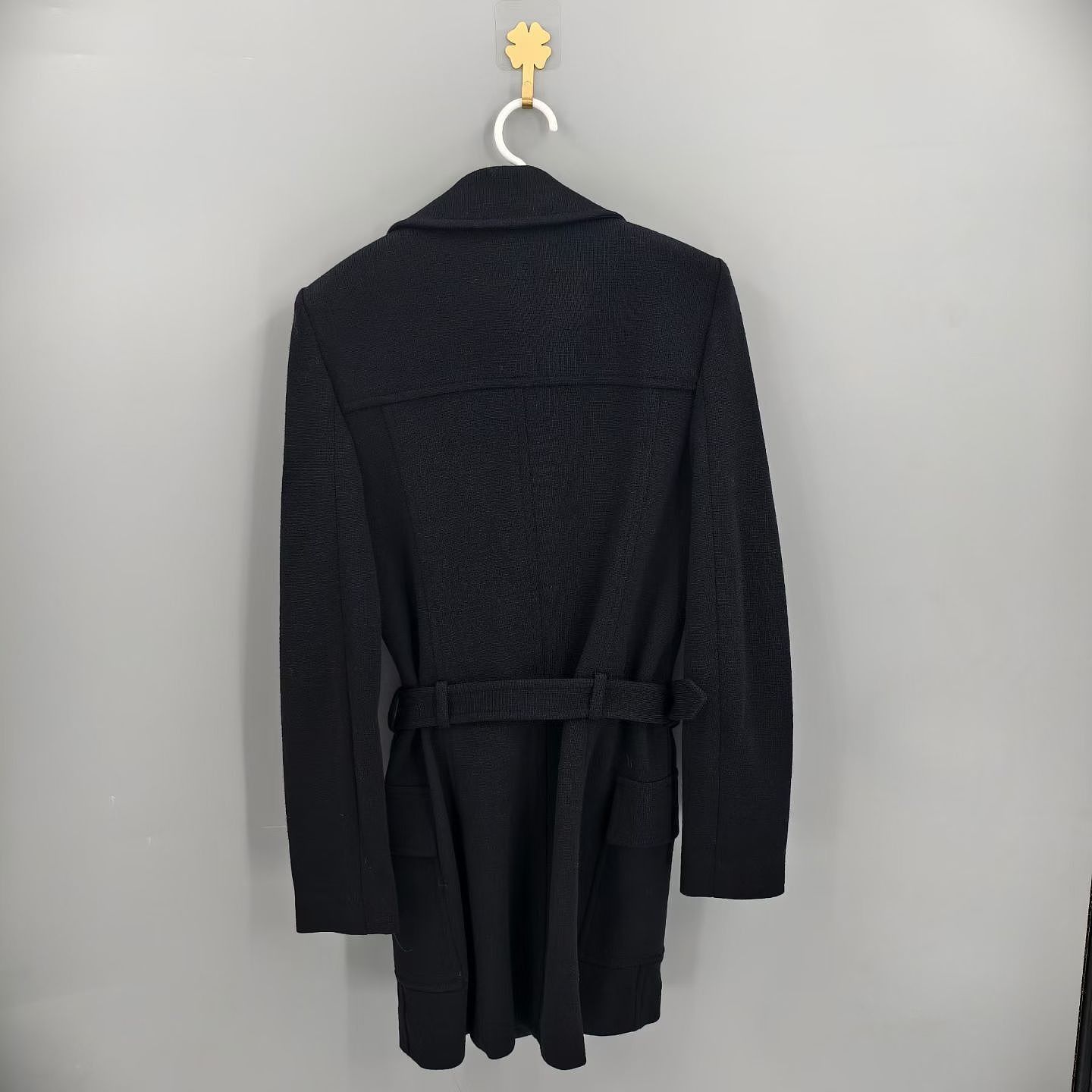 Saint Laurent Paris Saint Laurent Double-Breasted Wool Coat Size 38 Size S / US 4 / IT 40 - 2 Thumbnail