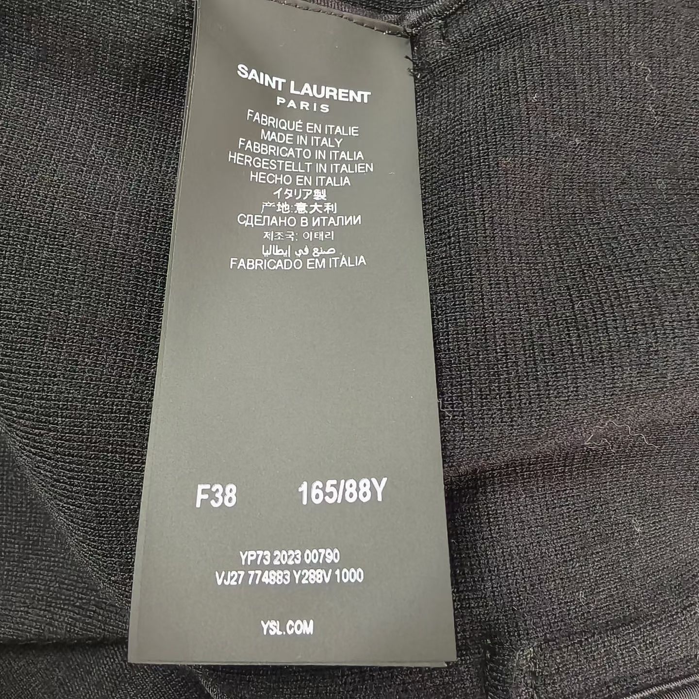 Saint Laurent Paris Saint Laurent Double-Breasted Wool Coat Size 38 Size S / US 4 / IT 40 - 4 Thumbnail