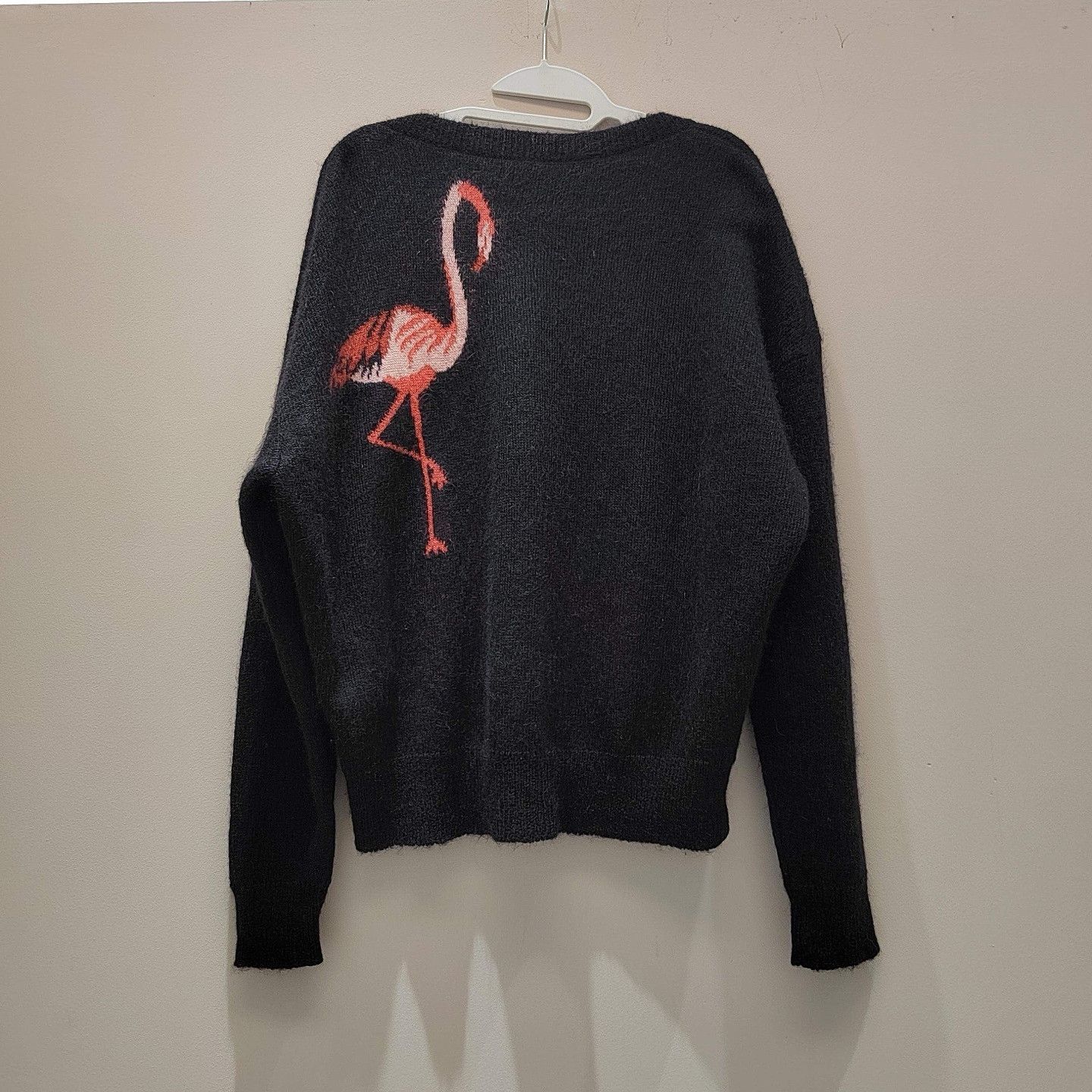 Saint Laurent Paris Saint Laurent Flamingo Mohair Cardigan Size M Size M / US 6-8 / IT 42-44 - 2 Thumbnail