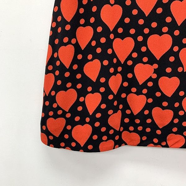 Saint Laurent Paris Saint Laurent Heart Print Mini Skirt Size 36 Size 26" / US 2 / IT 38 - 6 Thumbnail