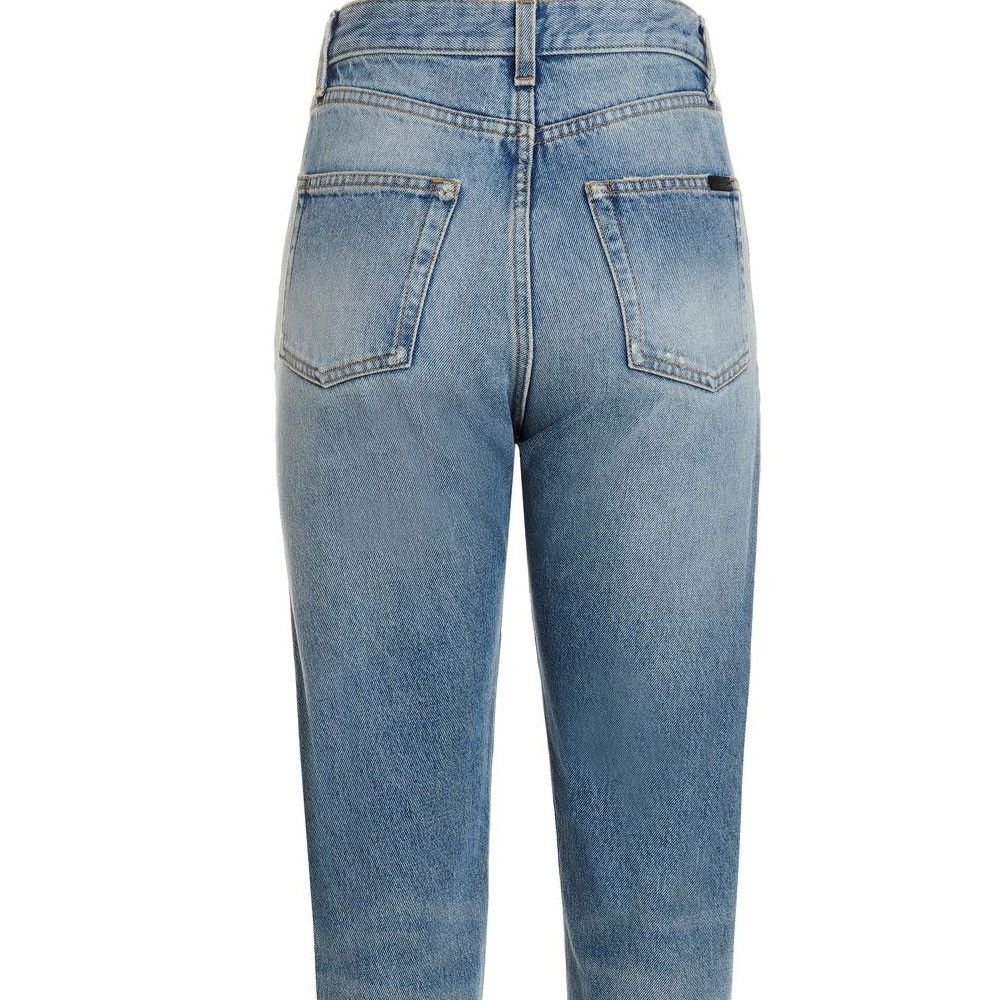 Saint Laurent Paris Saint Laurent Blue Denim Jeans Size 29 Size 29" - 14 Thumbnail