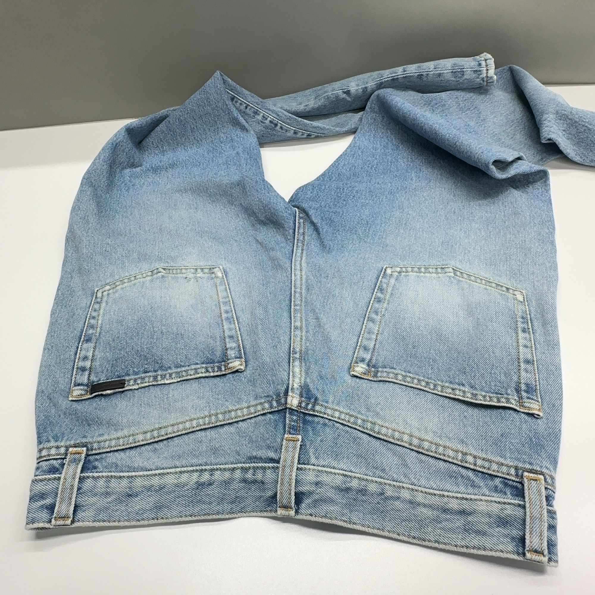 Saint Laurent Paris Saint Laurent Blue Denim Jeans Size 29 Size 29" - 10 Thumbnail