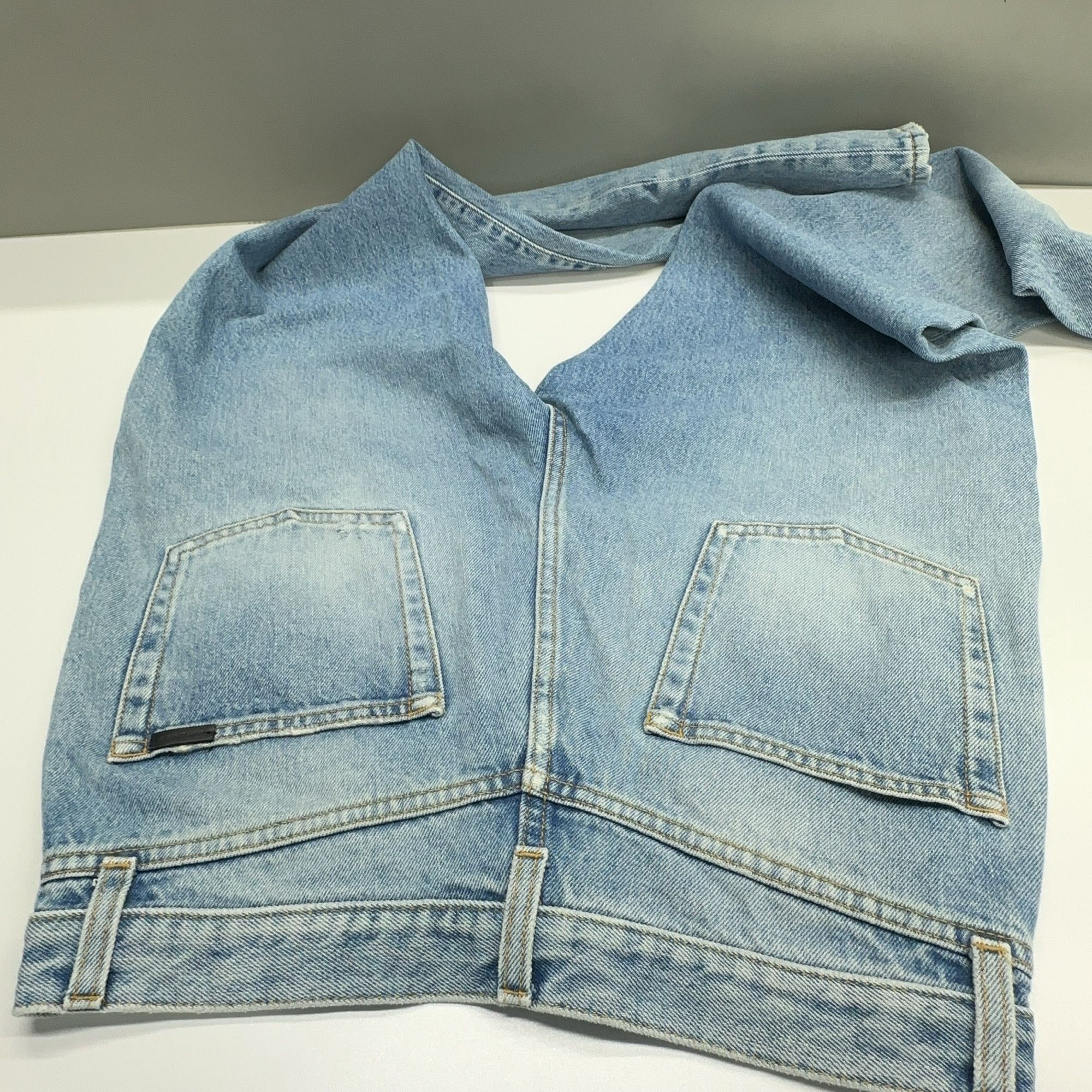 Saint Laurent Paris Saint Laurent Blue Denim Jeans Size 29 Size 29" - 9 Thumbnail