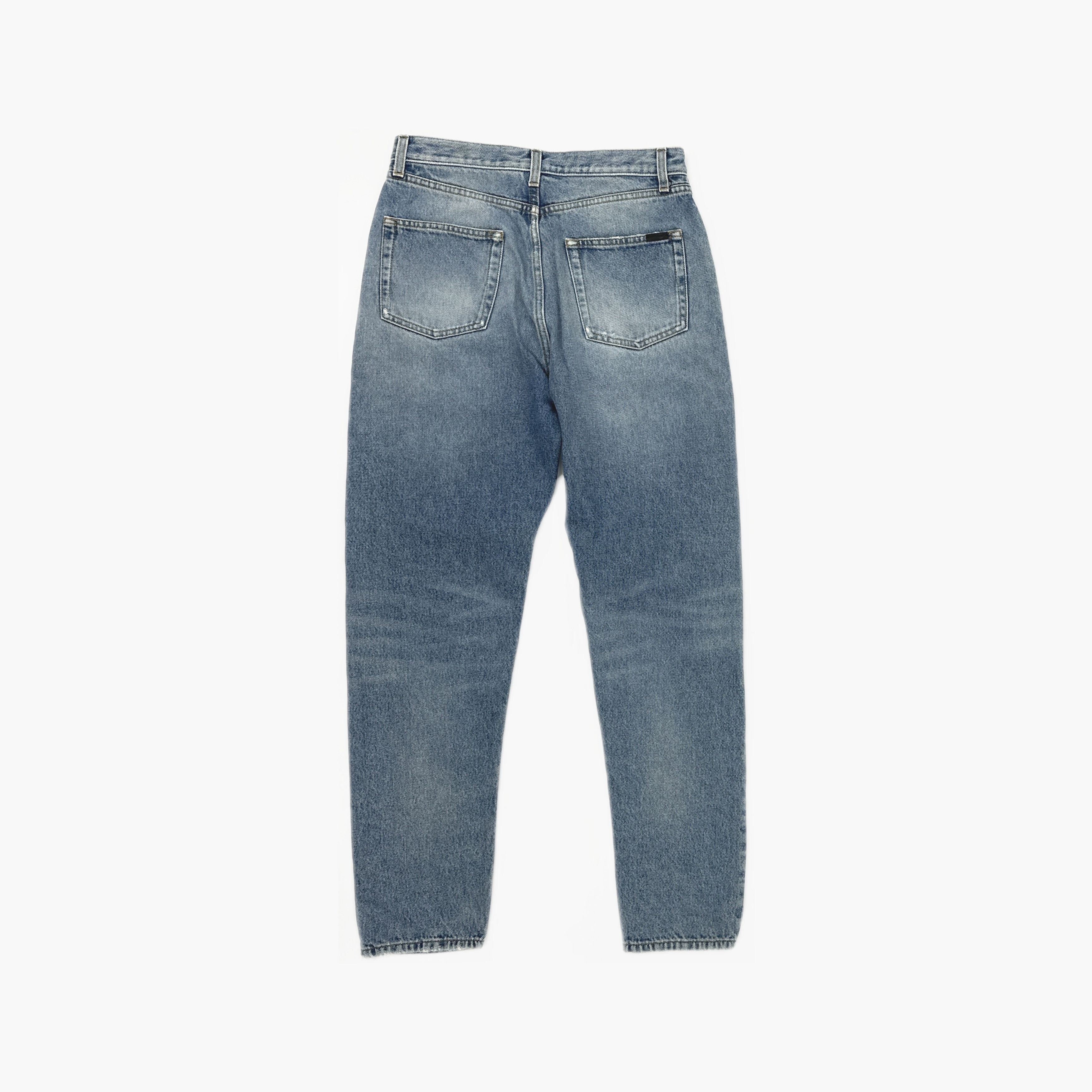 Saint Laurent Paris Saint Laurent Blue Denim Jeans Size 29 Size 29" - 2 Thumbnail