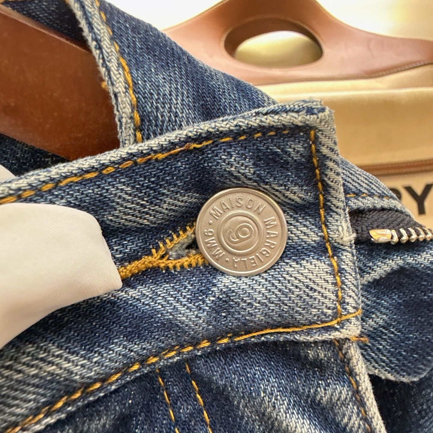 MM6 MM6 Maison Margiela Distressed Denim Jeans Size M Size US 32 / EU 48 - 6 Thumbnail