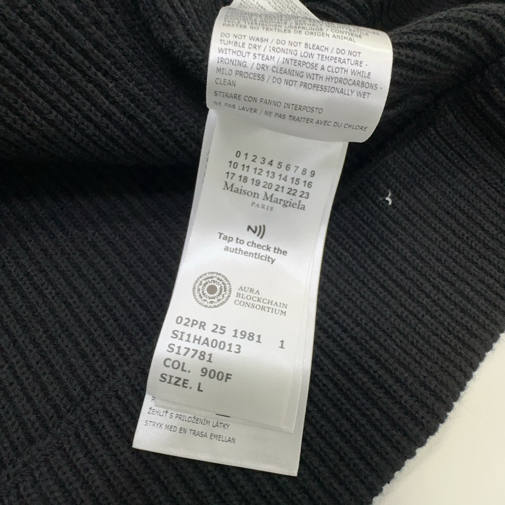 Maison Margiela Maison Margiela Ribbed Zip-Up Cardigan Size L Size US L / EU 52-54 / 3 - 6 Thumbnail