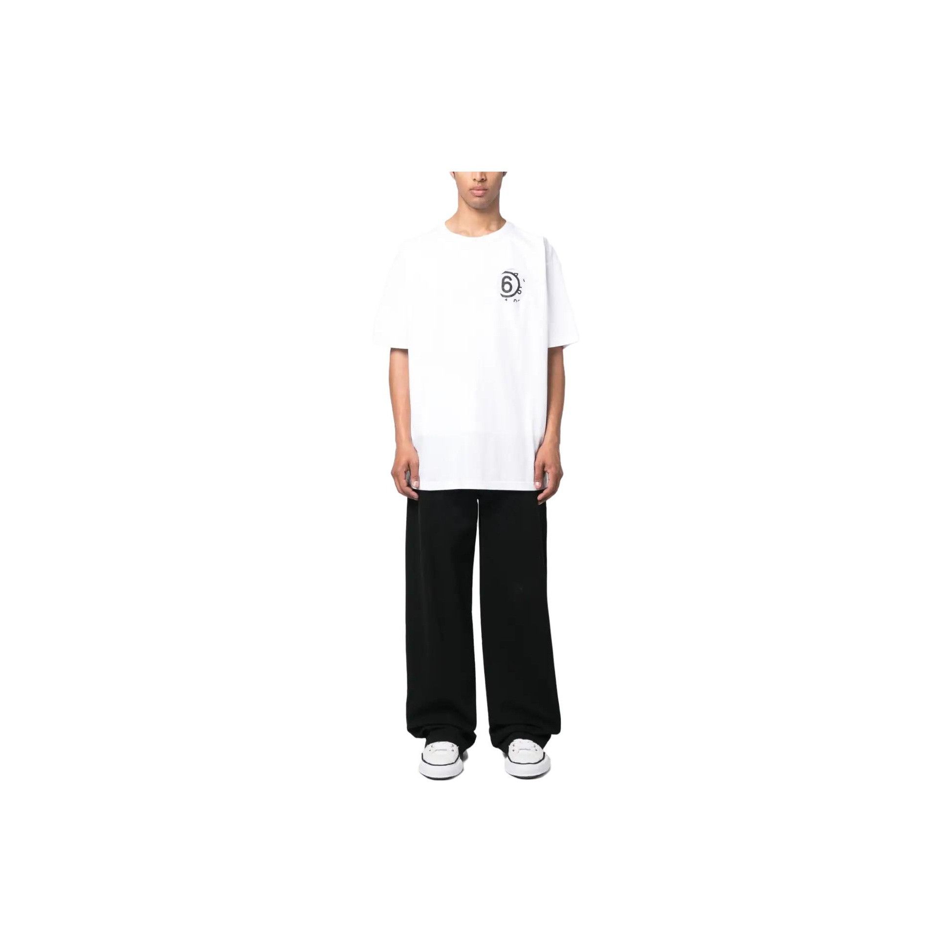 MM6 MM6 Maison Margiela Number Logo T-Shirt Size L Size US L / EU 52-54 / 3 - 6 Thumbnail
