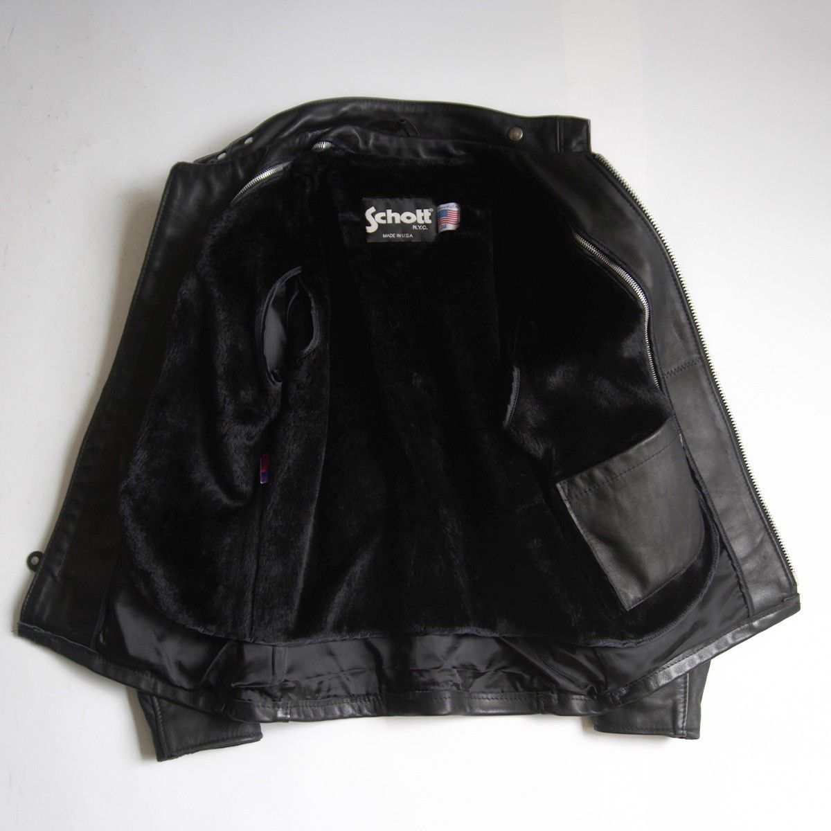 Schott Schott 641 Single Rider Jacket Size 38 Size US L / EU 52-54 / 3 - 3 Thumbnail