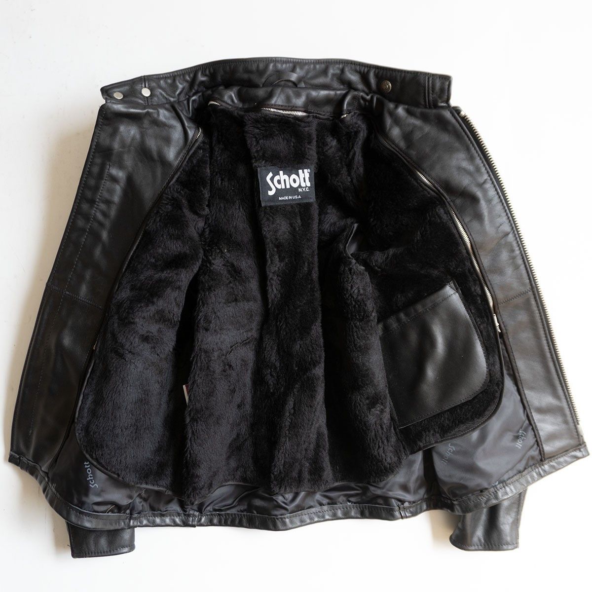 Schott Schott 641SP Single Rider Jacket Size 40 Size US XXS / EU 40 - 3 Thumbnail