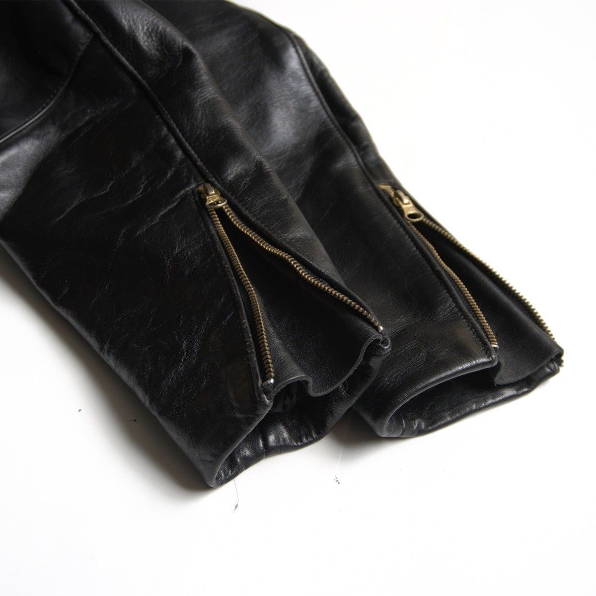 Vintage VANSON Single Rider Jacket Size 38 Size US L / EU 52-54 / 3 - 5 Thumbnail