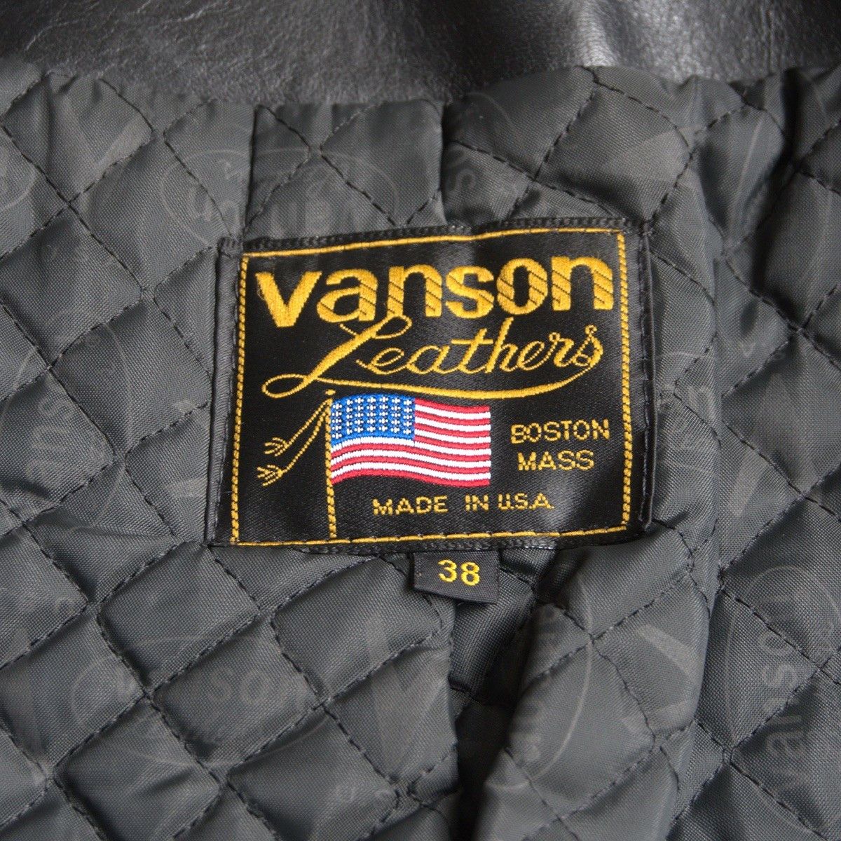Vintage VANSON Single Rider Jacket Size 38 Size US L / EU 52-54 / 3 - 6 Thumbnail