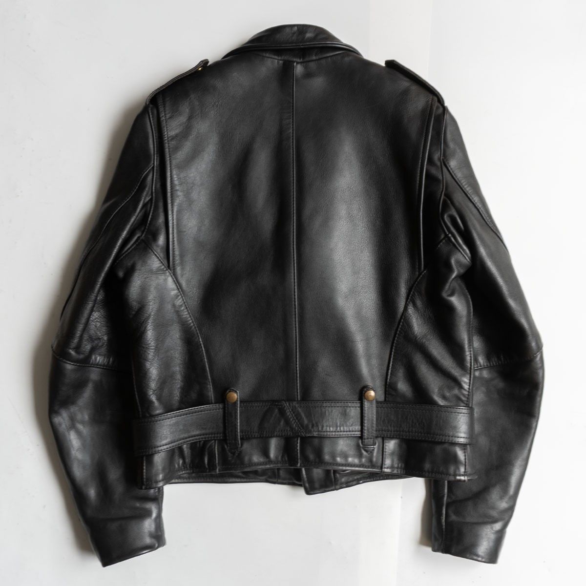 Vintage VANSON Double Rider Jacket Size 40 Size US XXS / EU 40 - 2 Thumbnail