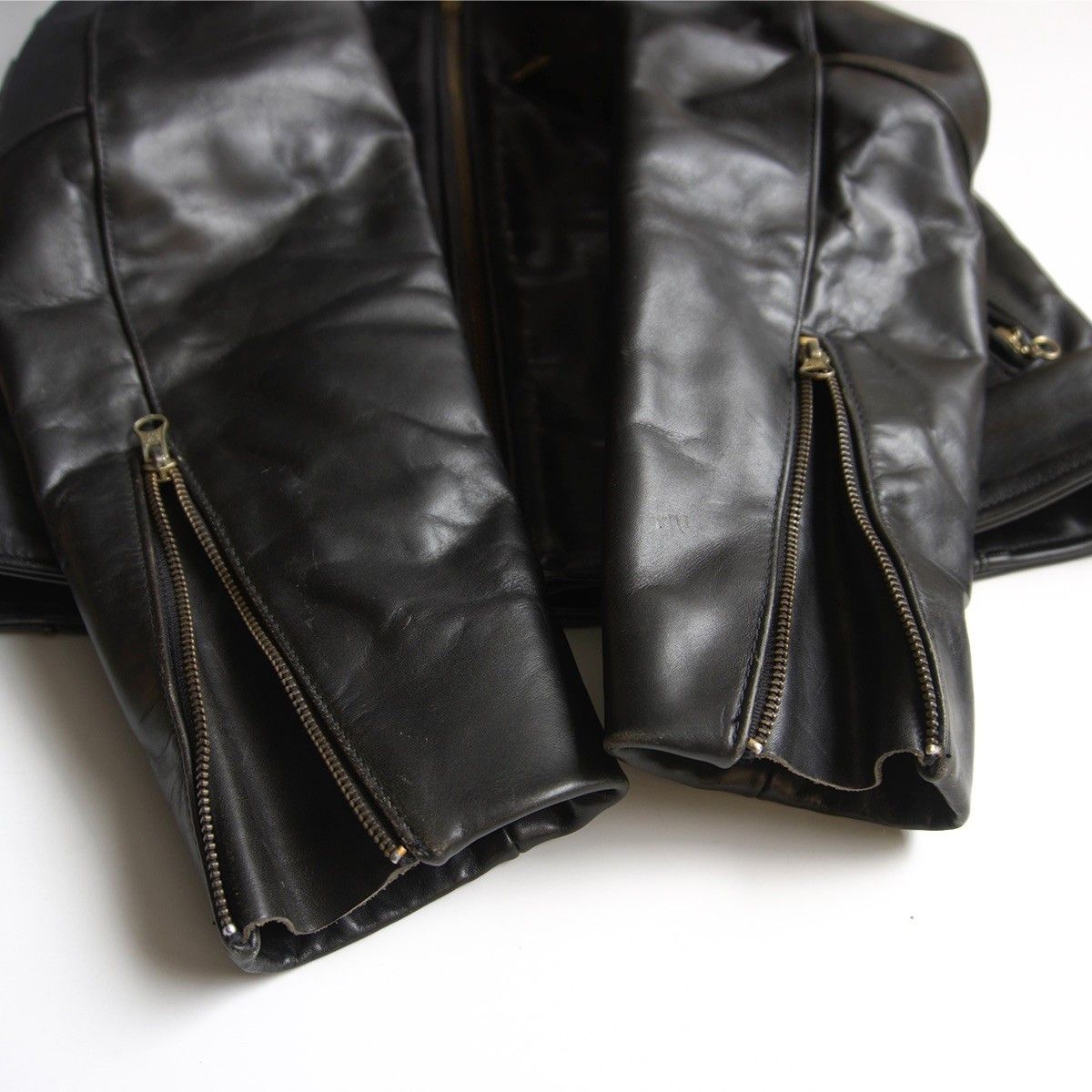 Vintage VANSON Single Rider Jacket Size 42 Size US XS / EU 42 / 0 - 4 Thumbnail