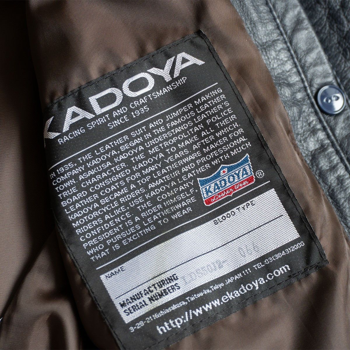 Kadoya Kadoya Single Rider Jacket Size LL Size US XL / EU 56 / 4 - 5 Thumbnail