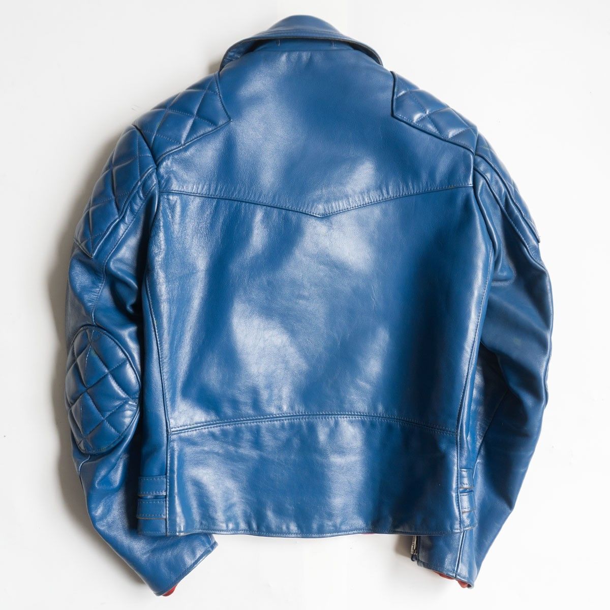 Vintage 666 triple six Steerhide Padded Motorcycle Jacket Size 36 Size US M / EU 48-50 / 2 - 2 Thumbnail