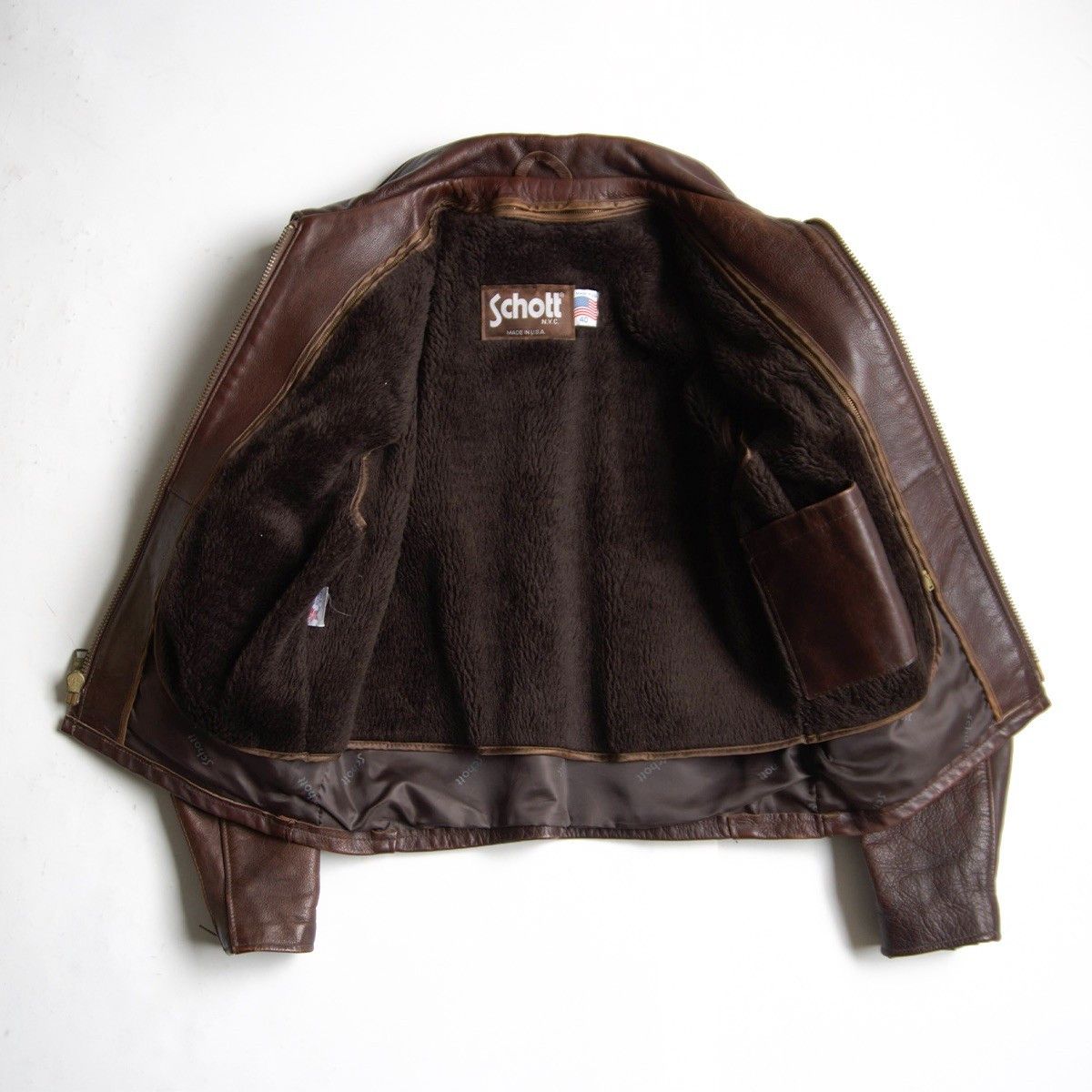 Schott Schott Single Rider's Jacket Size 40 Size US XXS / EU 40 - 3 Thumbnail