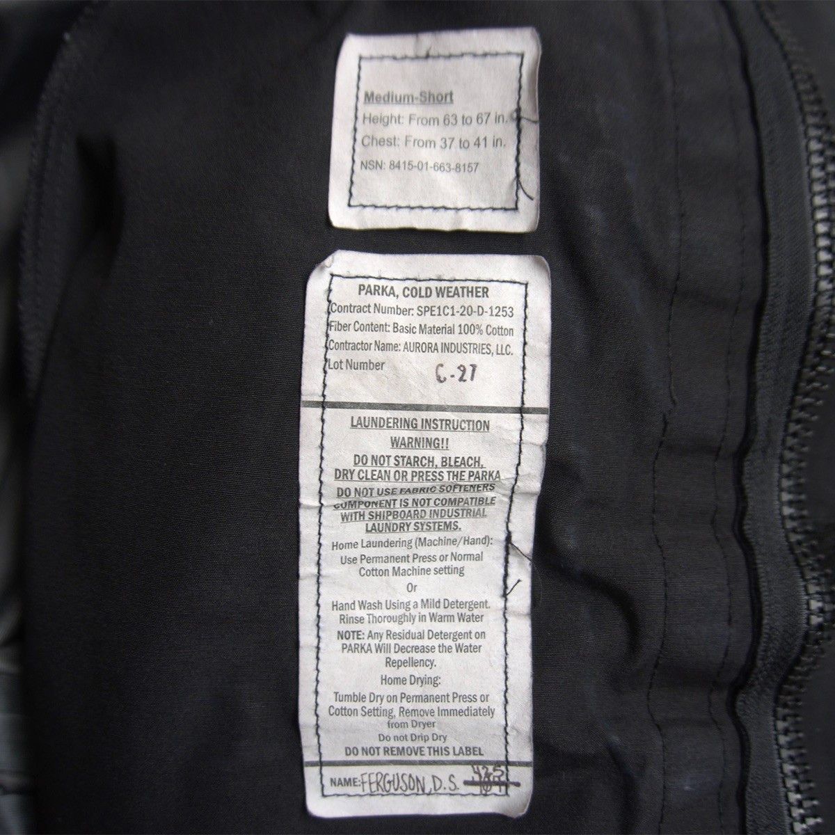 Vintage ECWCS GORE-TEX Gen 2 Parka Jacket Black Size XL Size US XL / EU 56 / 4 - 10 Thumbnail