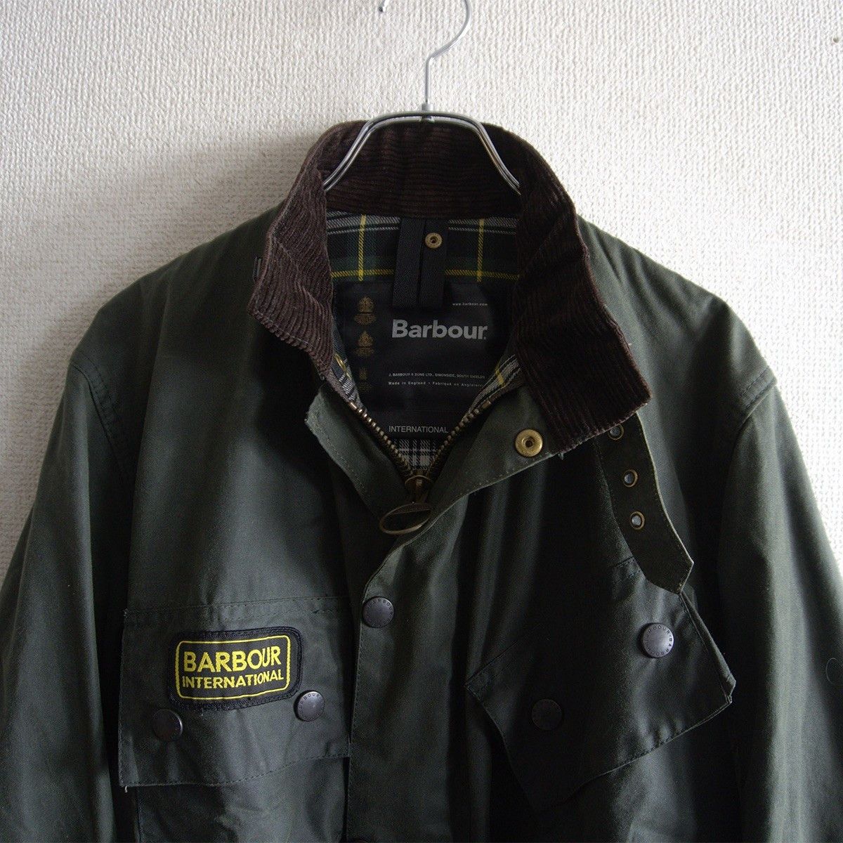 Barbour Barbour International Jacket Green Size 34 Size US L / EU 52-54 / 3 - 2 Thumbnail