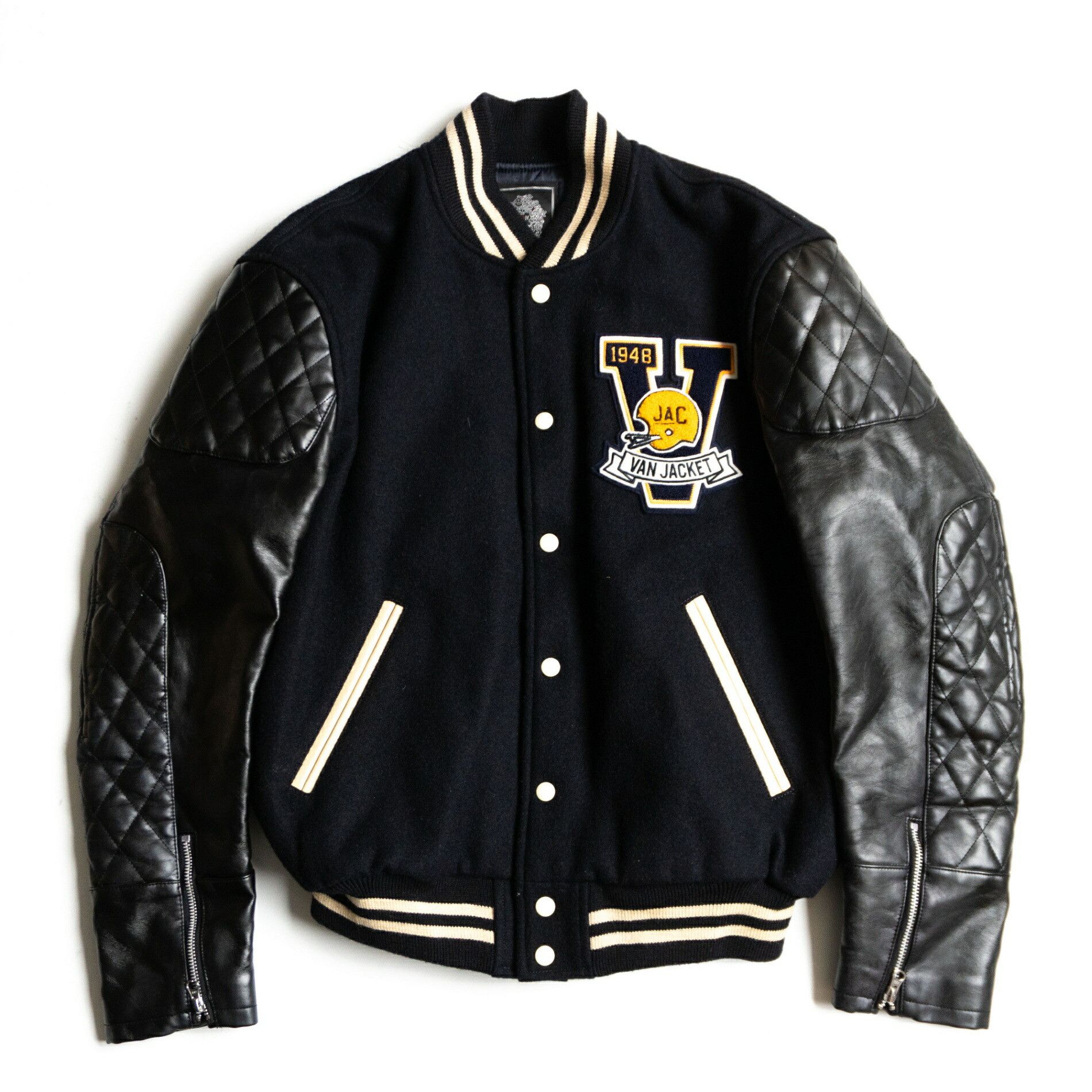 Comme des Garcons Comme des Garcons x VAN JAC Varsity Jacket Size L Size US L / EU 52-54 / 3 - 2 Thumbnail
